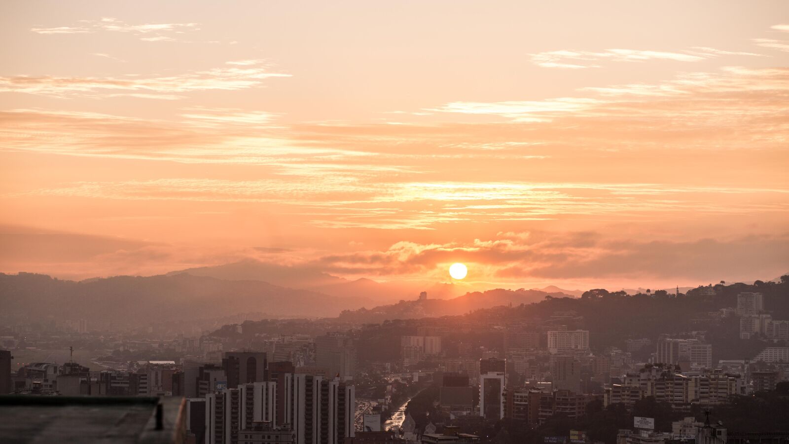 Canon EF 85mm F1.8 USM sample photo. Caracas, venezuela, sunset photography