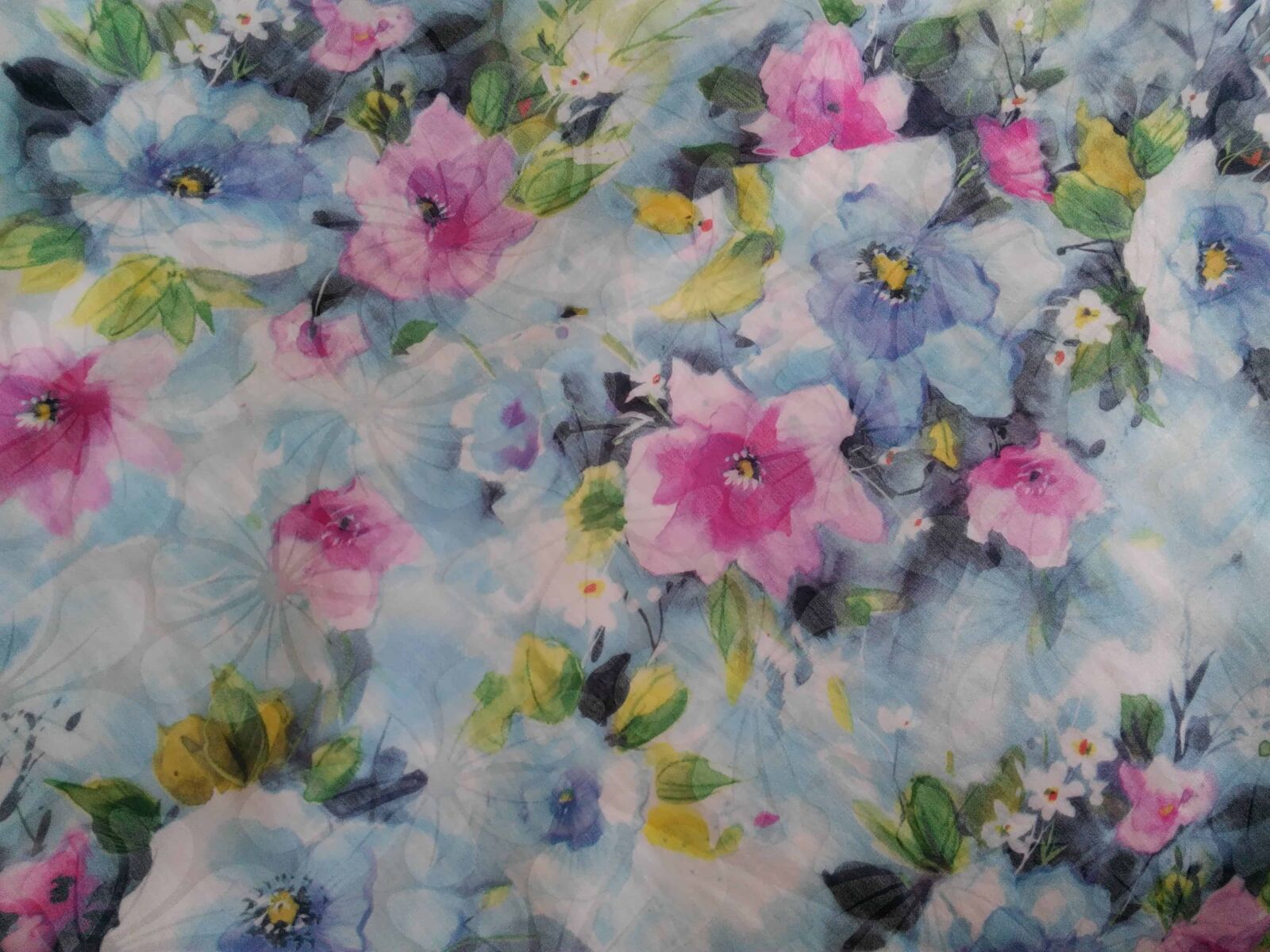 Lenovo S60-A sample photo. Textil, colorful, pattern, flora photography