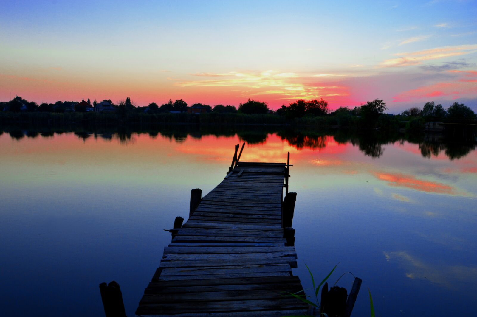 Nikon D3200 sample photo. Nature, small river, sunset photography