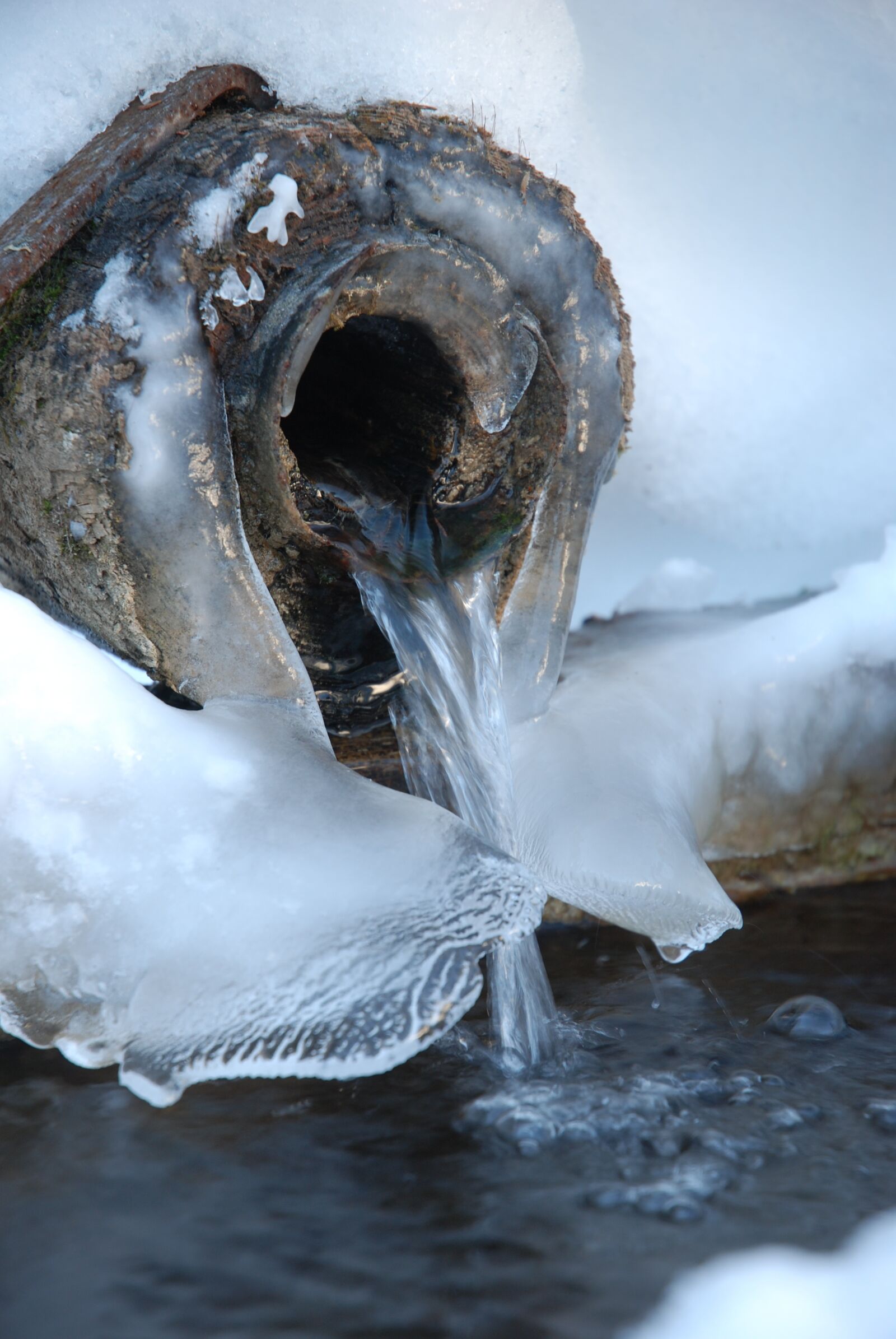Nikon D80 sample photo. Waters, ice, nature photography