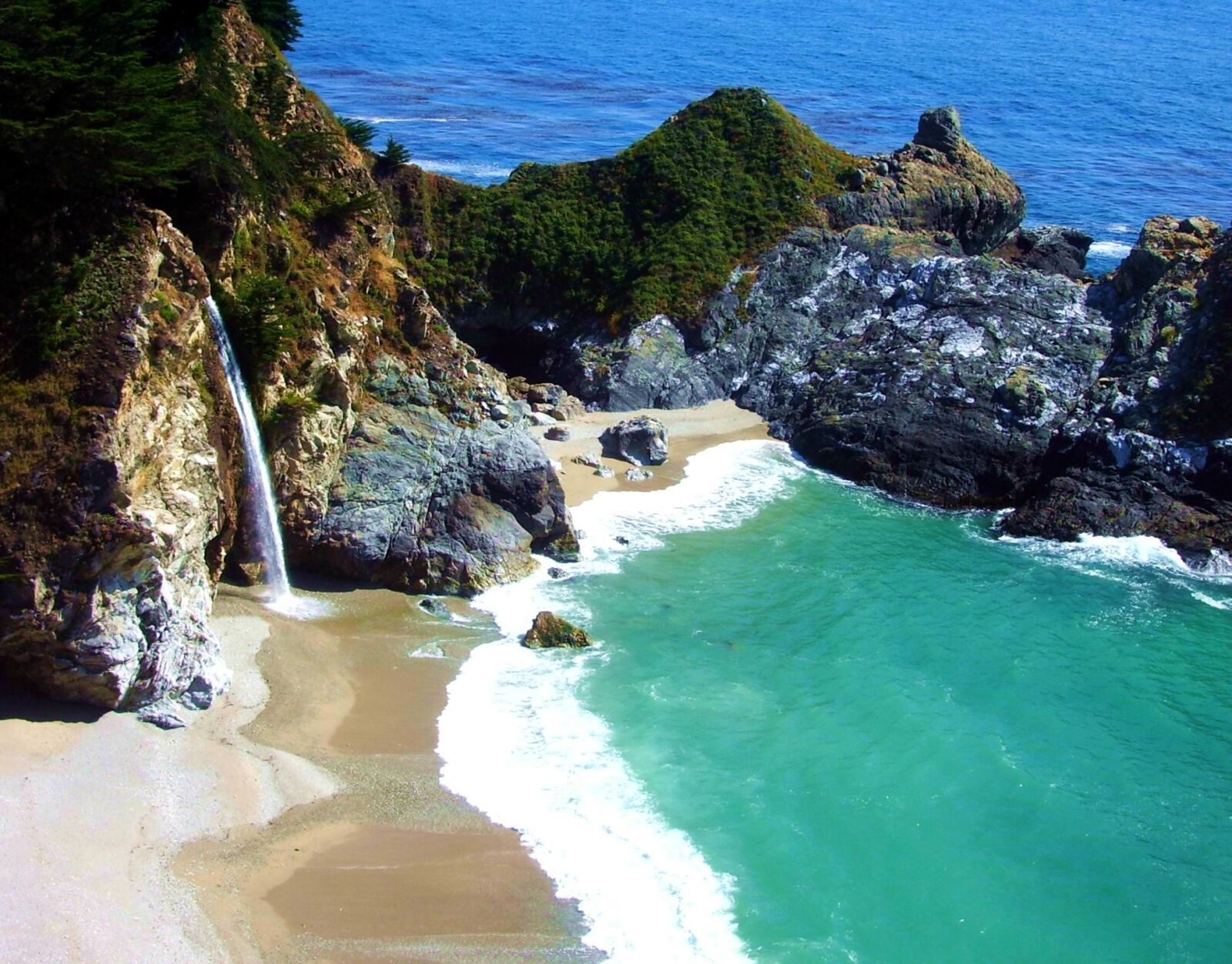 Pentax OPTIO S40 sample photo. Ca, mcway falls, big photography