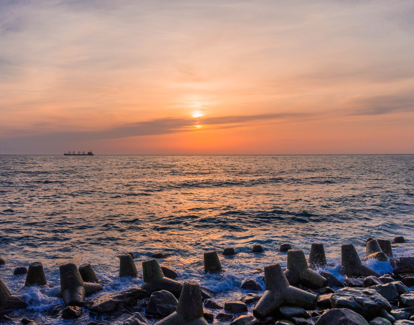 Sony Alpha a5000 (ILCE 5000) sample photo. Sea, sunset, seascape photography