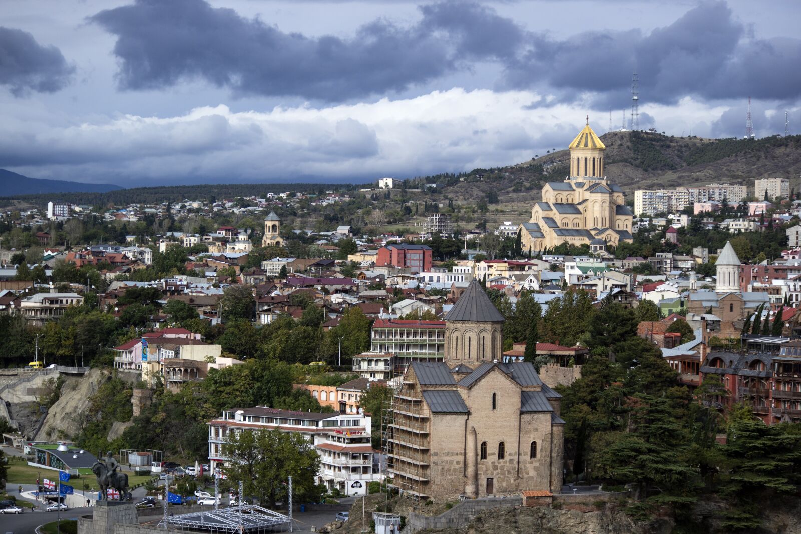 Canon EOS M3 sample photo. Church, tbilisi, architecture photography