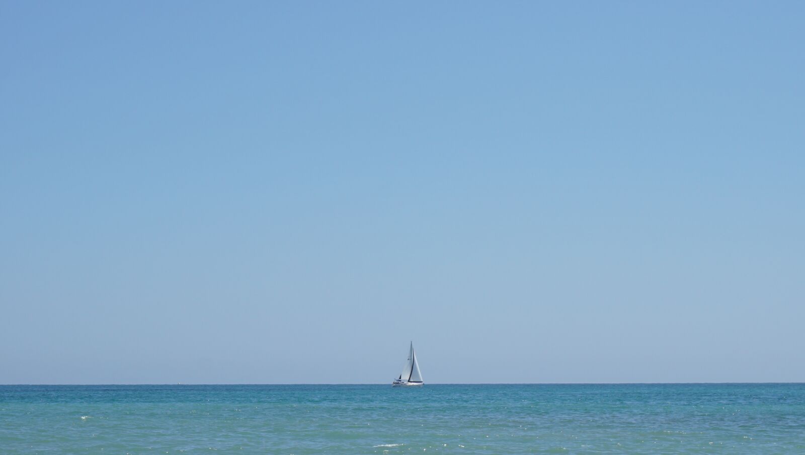 Sony a6000 sample photo. Sailboat, sea, mediterranean photography
