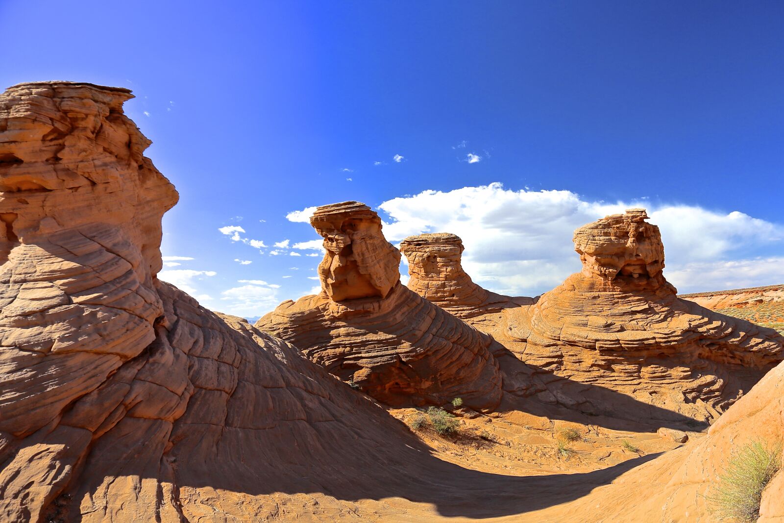 Canon EOS 6D + Canon EF 17-40mm F4L USM sample photo. Antelope canyon, four sister photography