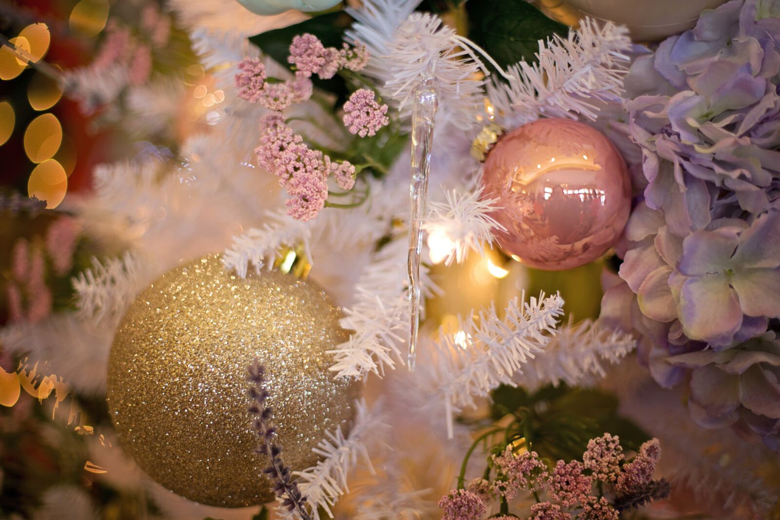 Canon EF 50mm F1.4 USM sample photo. Christmas tree, decoration, december photography
