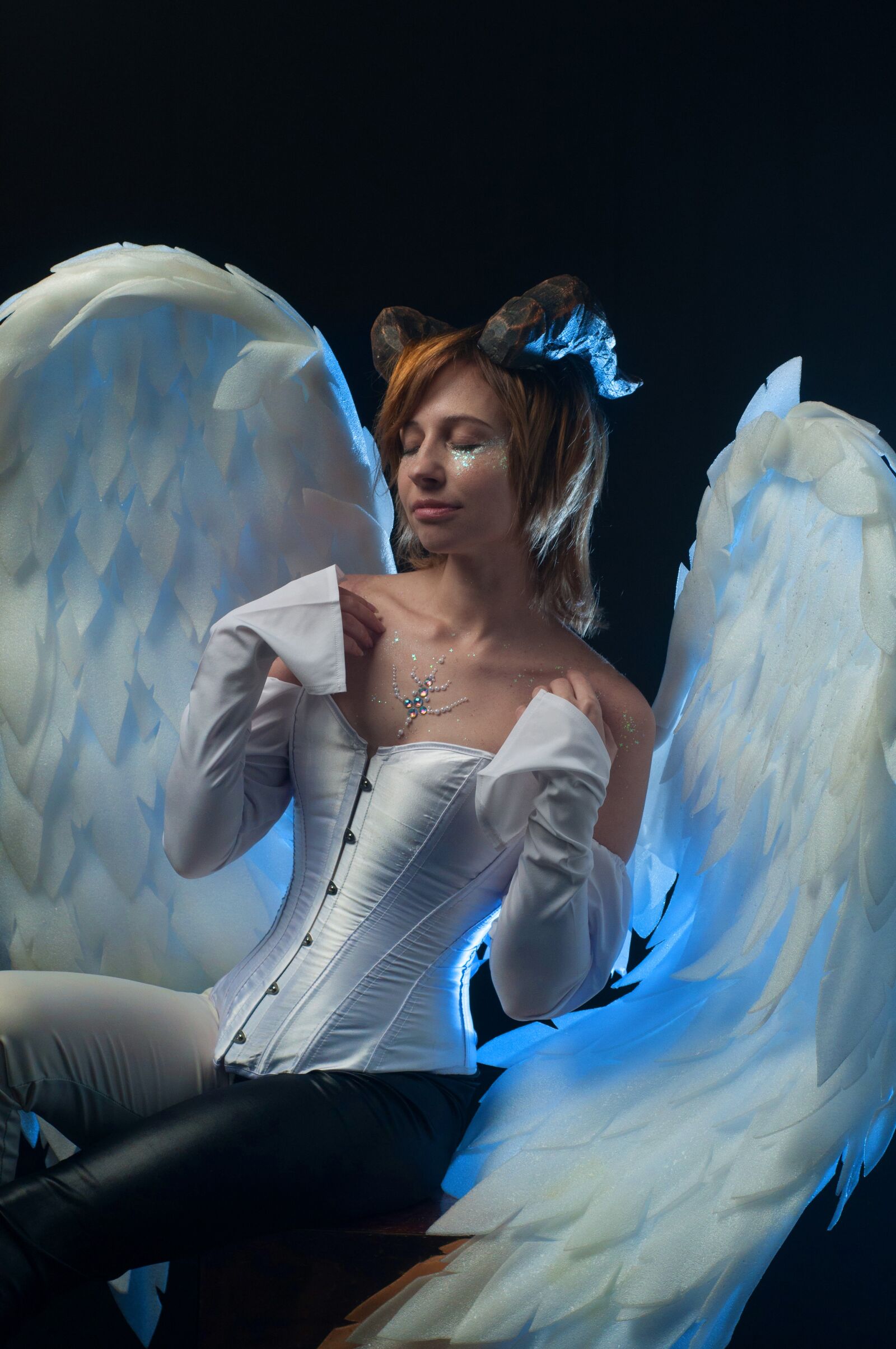 Nikon D90 sample photo. Angel, wings, fantasy photography