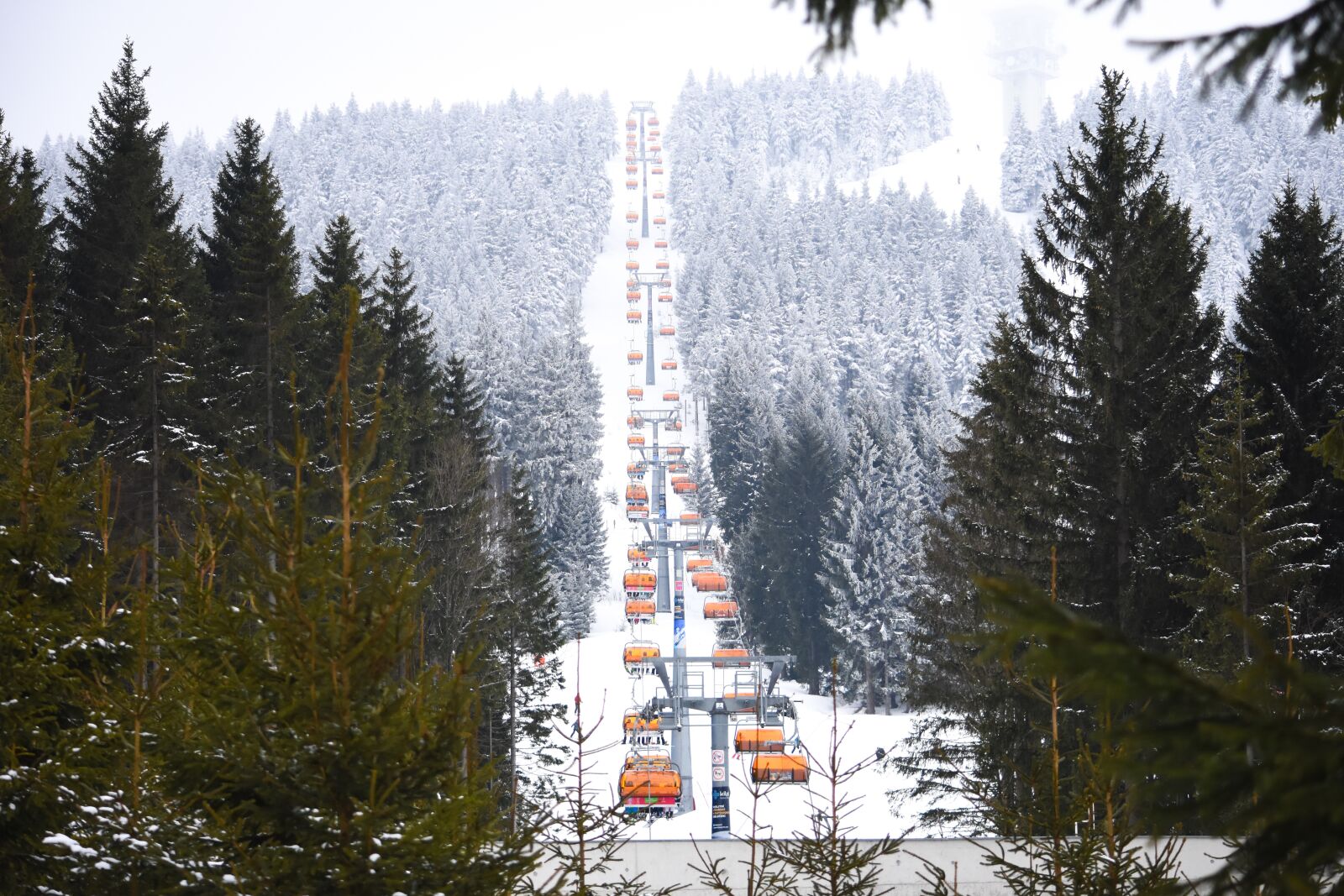 Nikon D3400 sample photo. Ski resort, ski, skiing photography