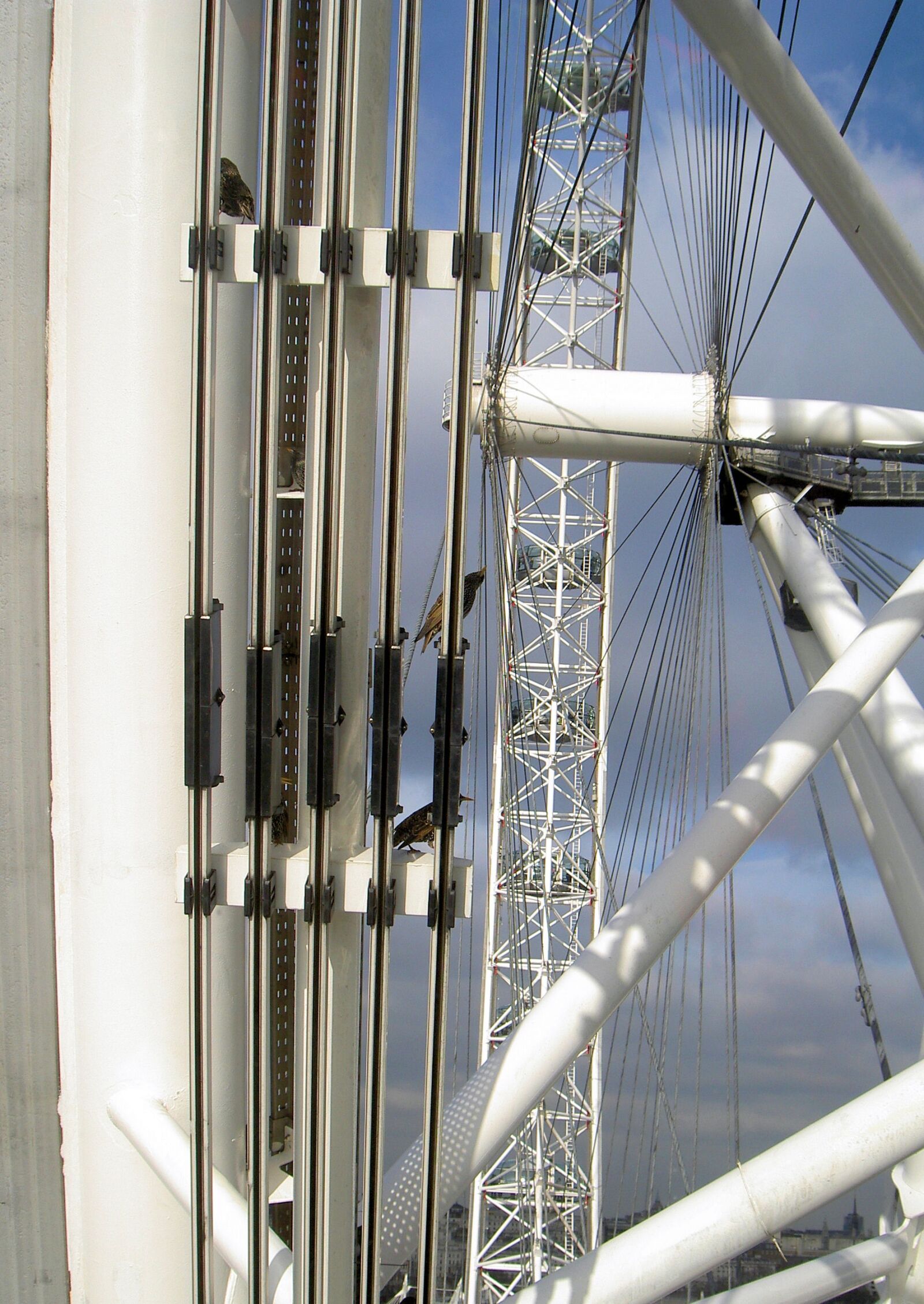 KONICA MINOLTA DiMAGE G500 sample photo. London, london eye, attraction photography