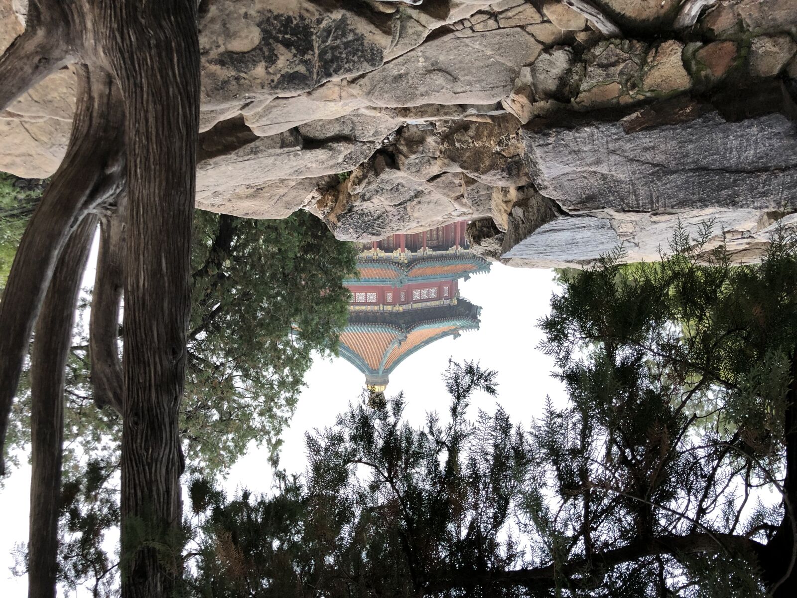 iPhone X back dual camera 4mm f/1.8 sample photo. Asia, castle, china, landscape photography