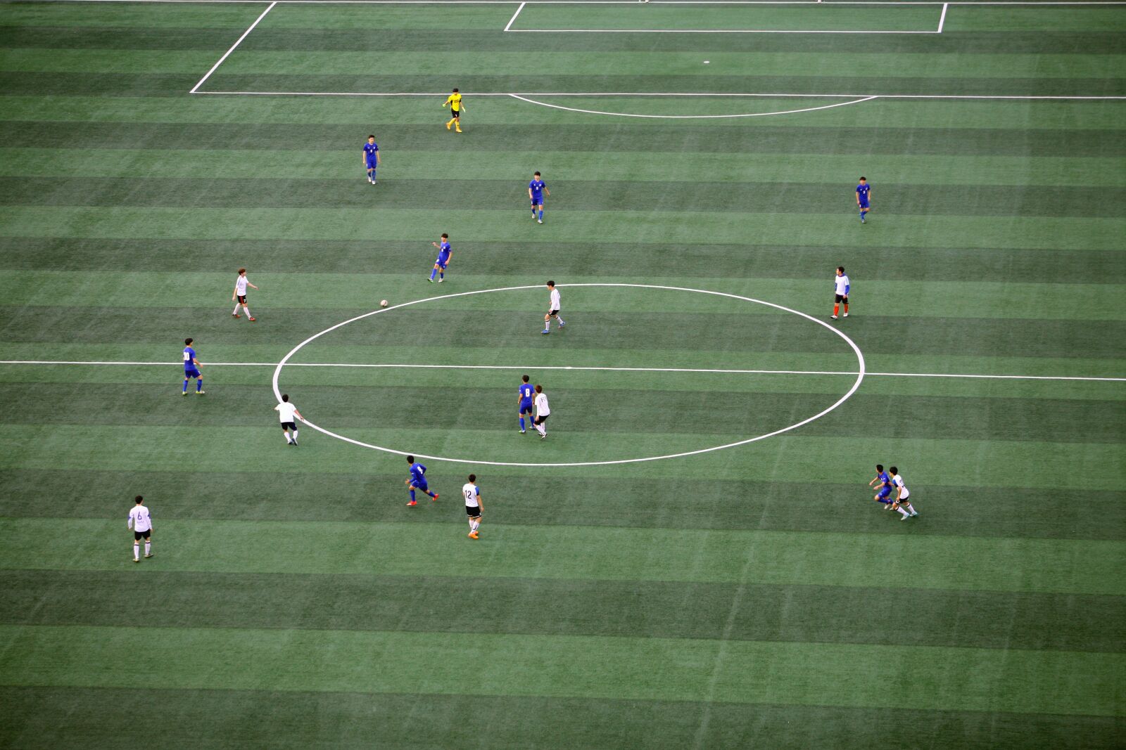 Canon EOS 5D sample photo. Football, soccer field, artificial photography