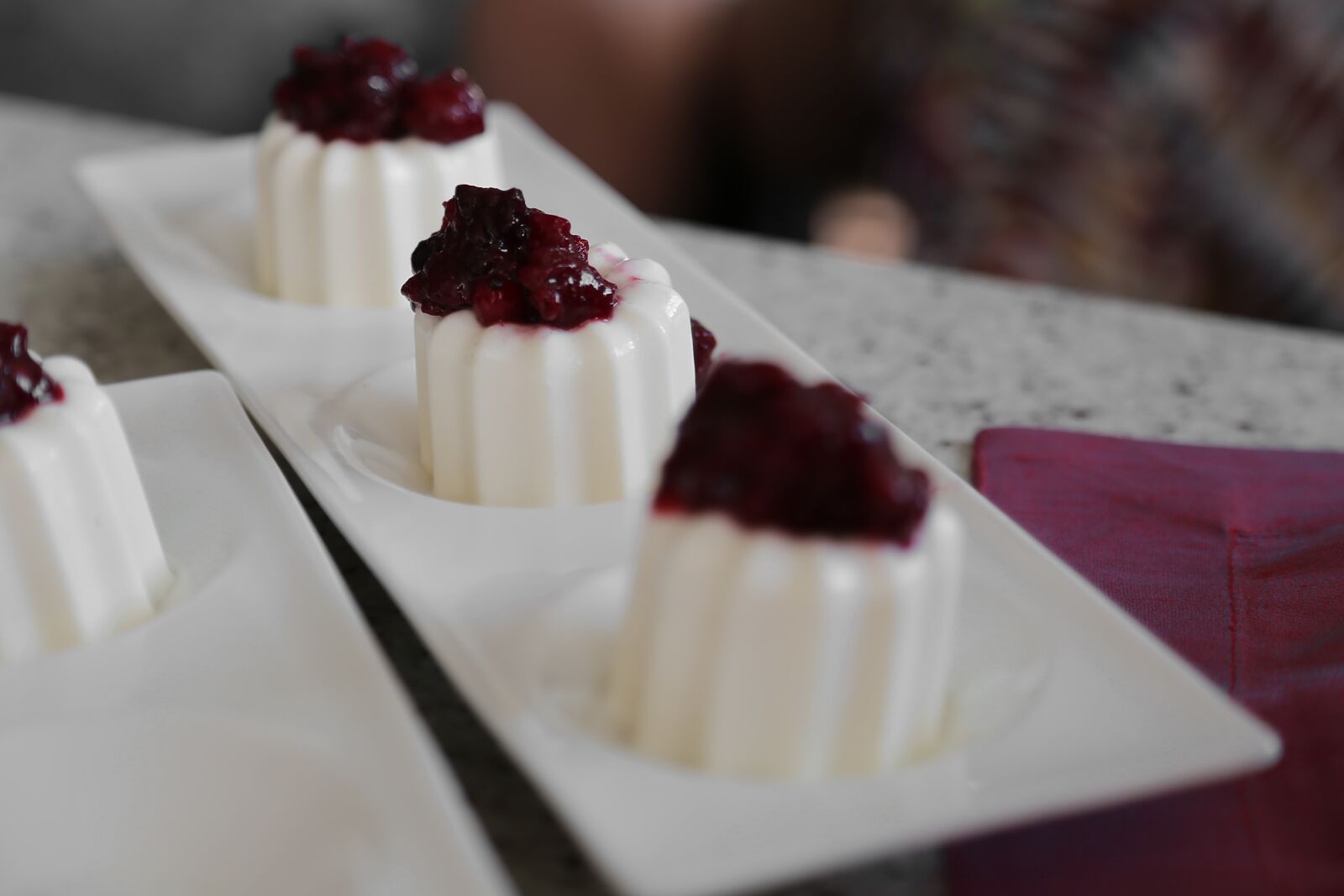 Canon EF 24-105mm F4L IS USM sample photo. White, pudding, dessert, yogurt photography