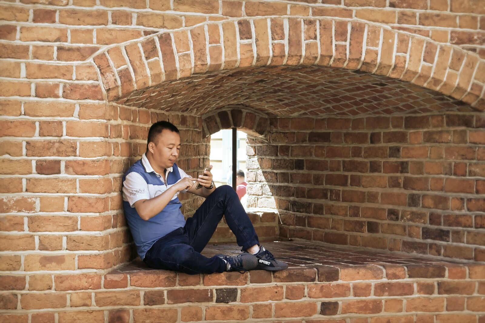 Nikon D5100 sample photo. Looking, man, asian photography