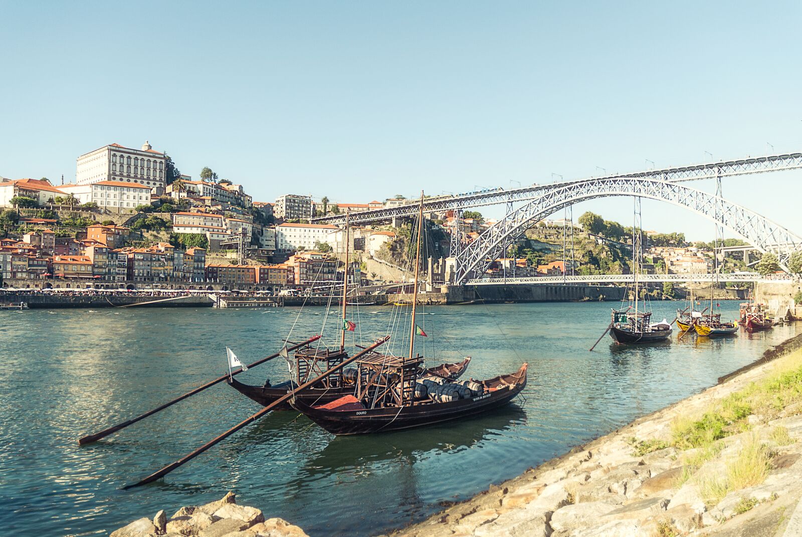 Nikon D3000 sample photo. Porto, portugal, river douro photography