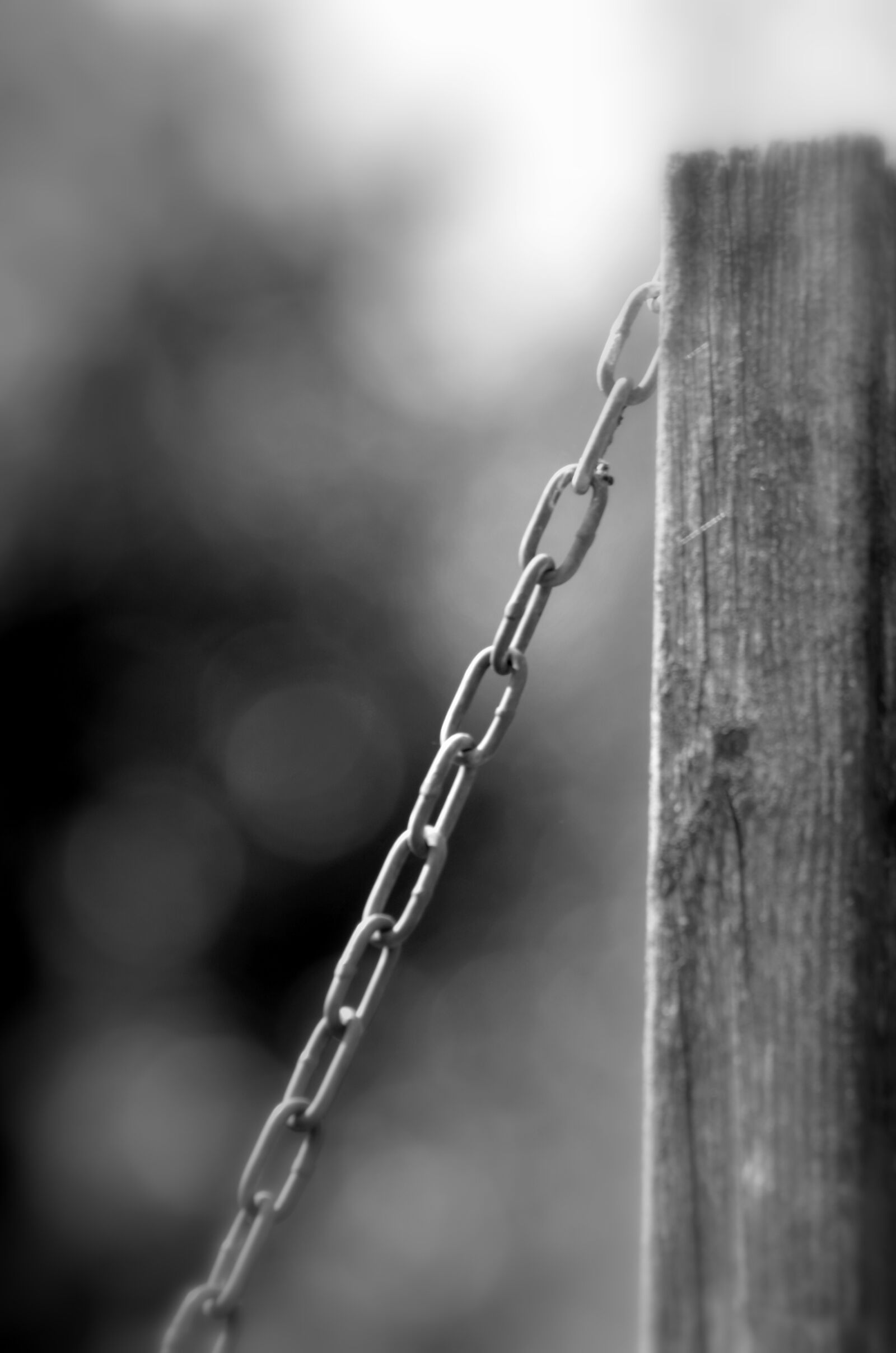 Nikon D5100 sample photo. Outdoor, steel, chain photography