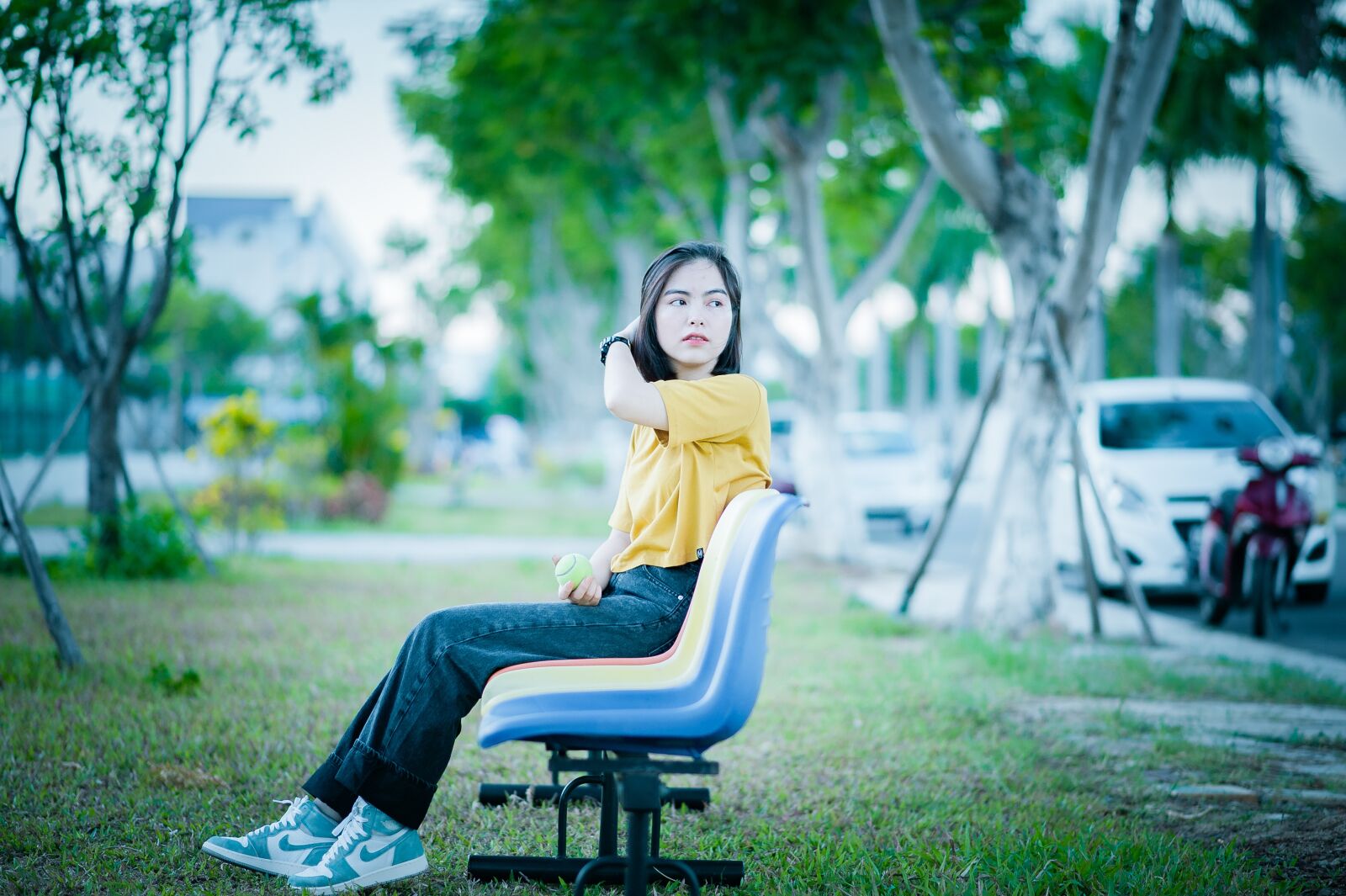 Nikon D3 sample photo. Girl, woman, young photography