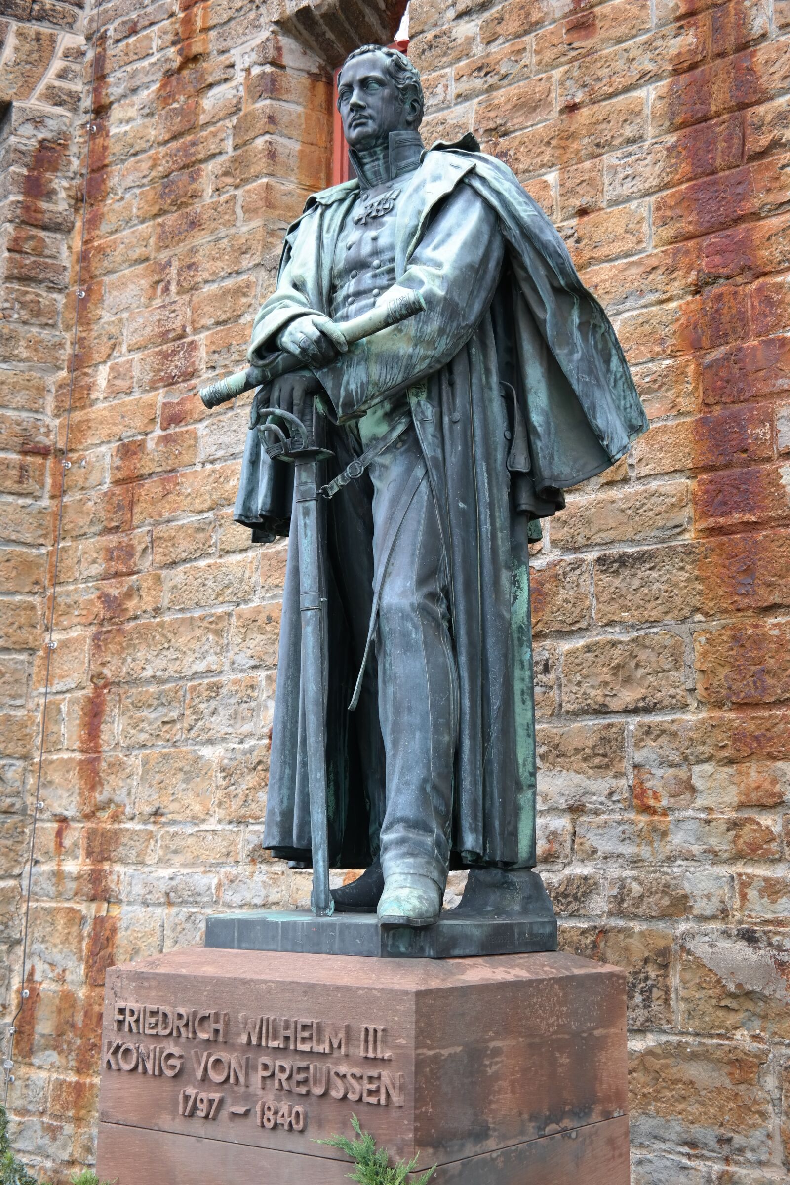 Samsung NX300 sample photo. Statue, hohenzollern, bronze statues photography