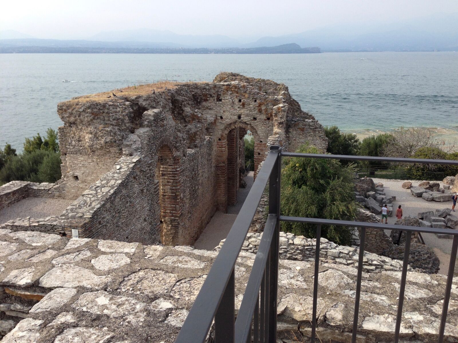 iPhone 5 back camera 4.12mm f/2.4 sample photo. Grotto of catullus, remains photography