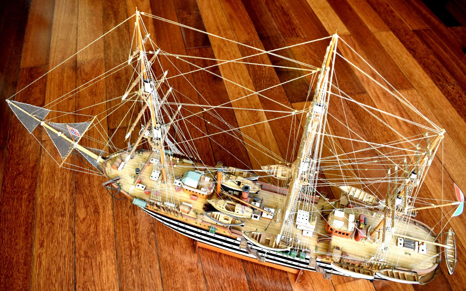 Nikon D3400 sample photo. Model, ship, ship model photography