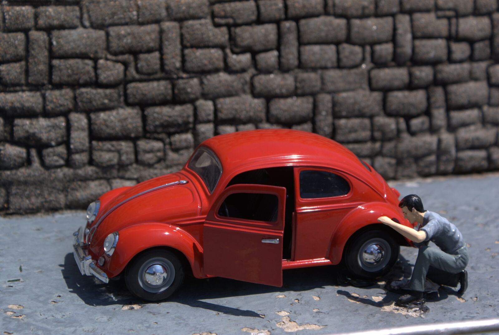 Sony Alpha DSLR-A300 sample photo. Auto, beetle, vw photography