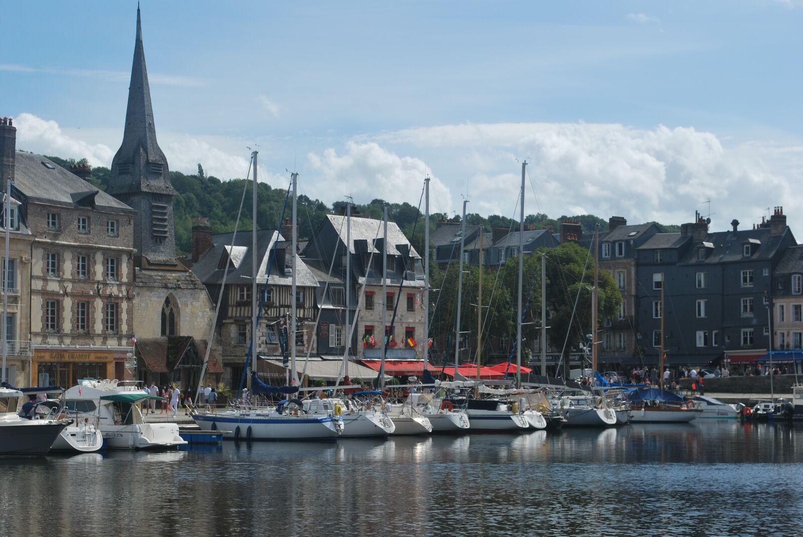 Nikon D60 sample photo. Honfleur, holiday, normandy photography