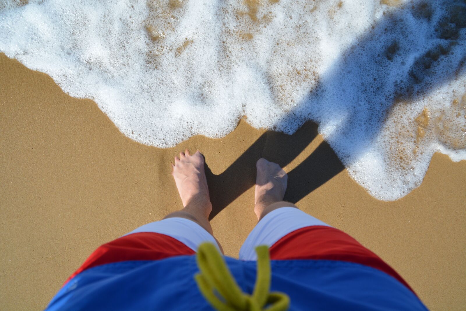 Nikon D5200 sample photo. Water, feet, mirroring photography