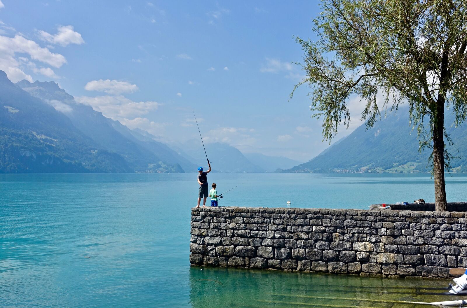 Sony Cyber-shot DSC-RX100 III sample photo. Boys, fishing, fisherman photography
