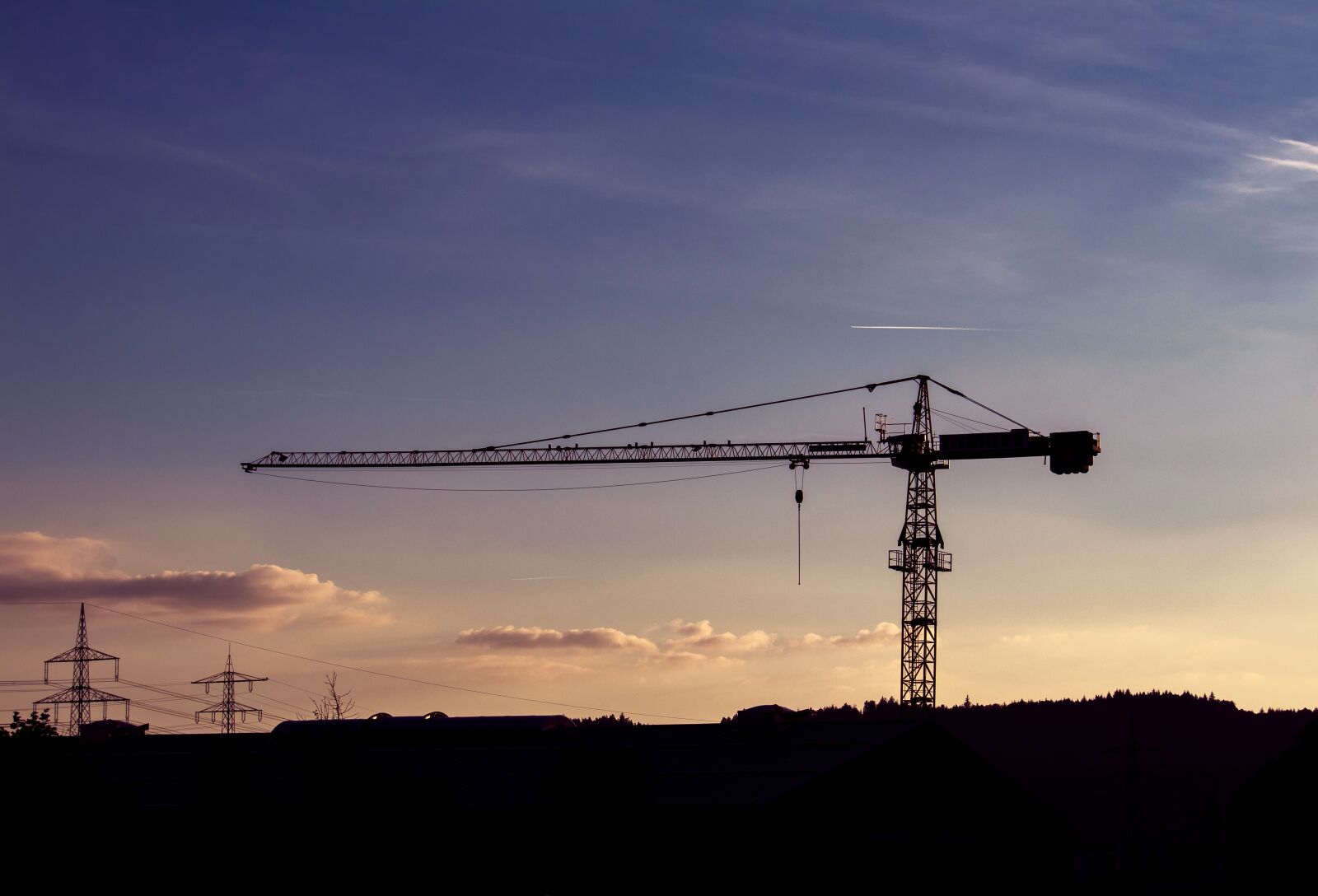Canon EF-S 55-250mm F4-5.6 IS STM sample photo. Baukran, crane, site photography