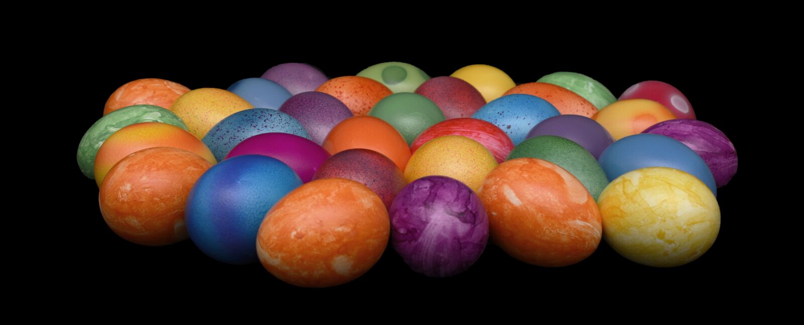 Nikon D7100 sample photo. Easter eggs, colorful, easter photography