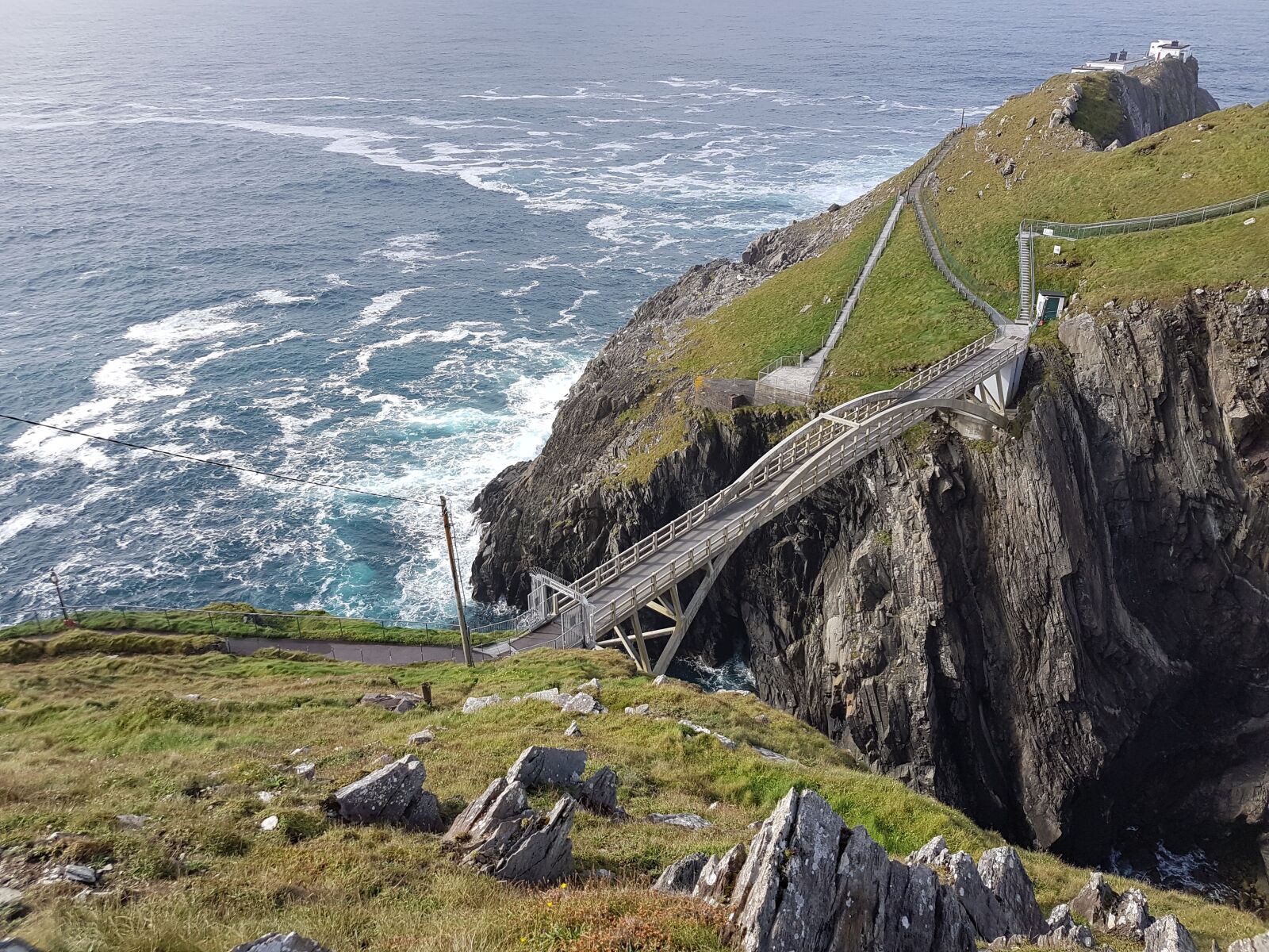 Samsung Galaxy S7 sample photo. Mizen head, bridge, foot photography