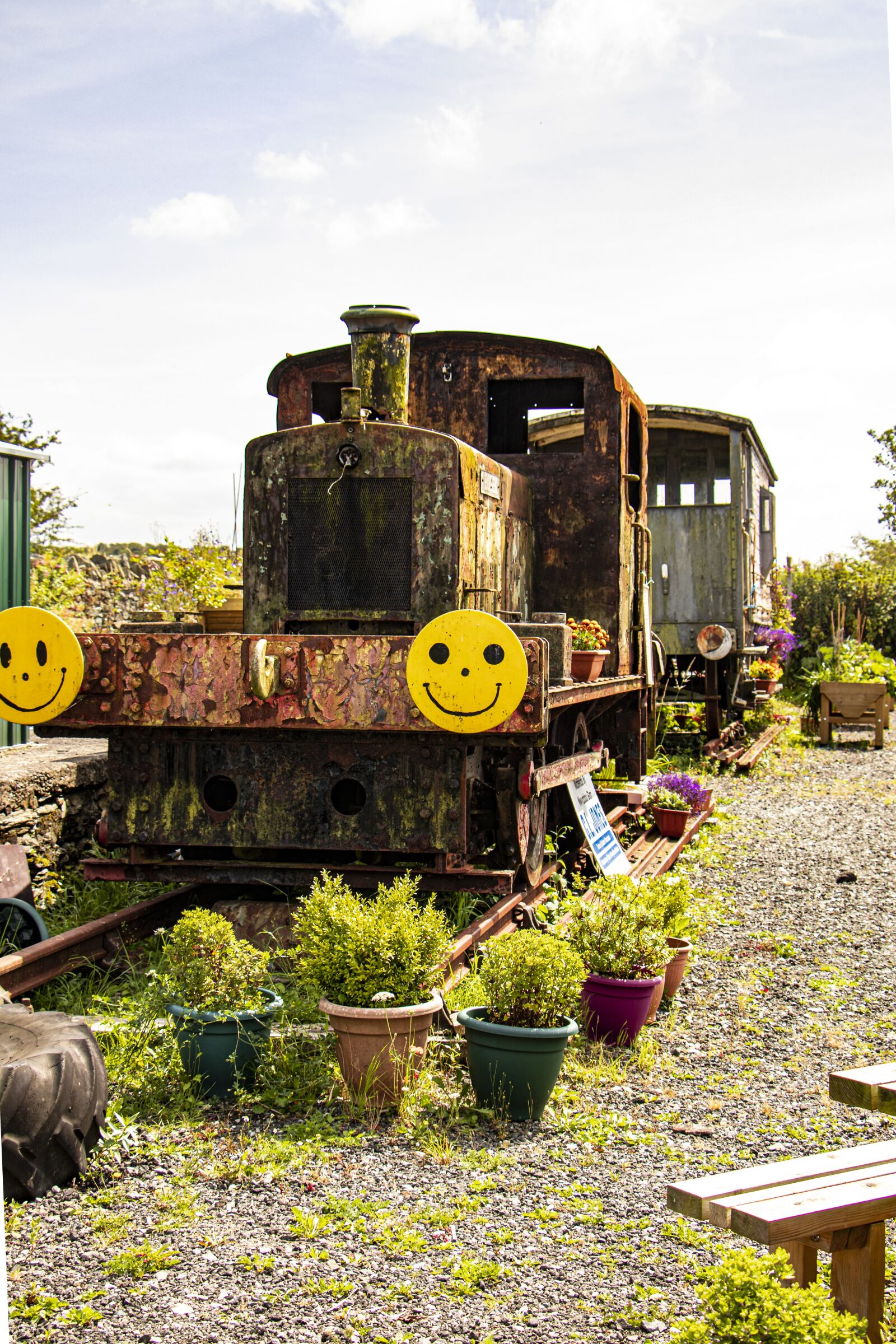 Canon EF-S 18-135mm F3.5-5.6 IS USM sample photo. Locomotive, anglesey, heritage photography