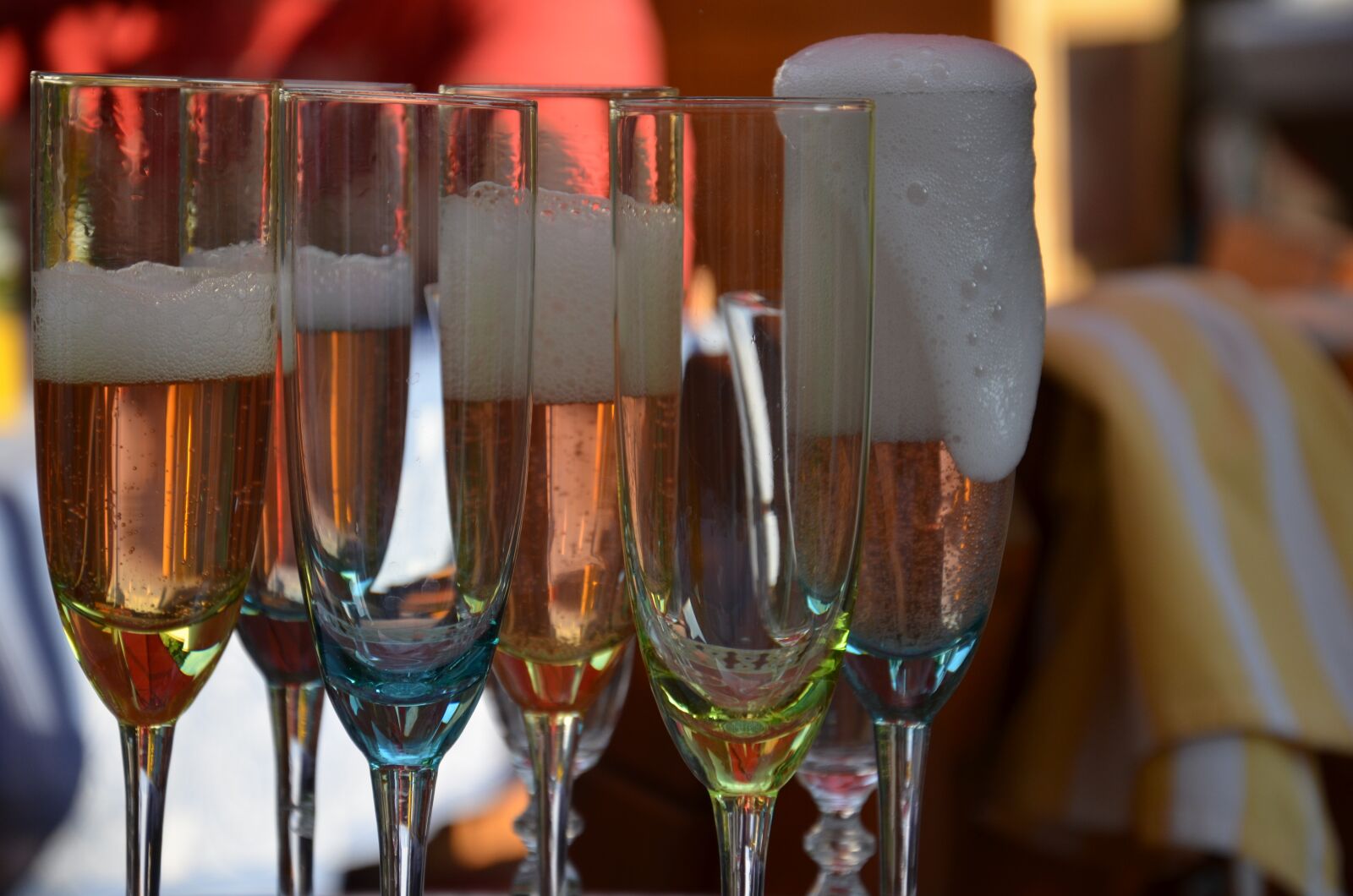Nikon D5100 sample photo. Summer, champagne, sparkling wine photography