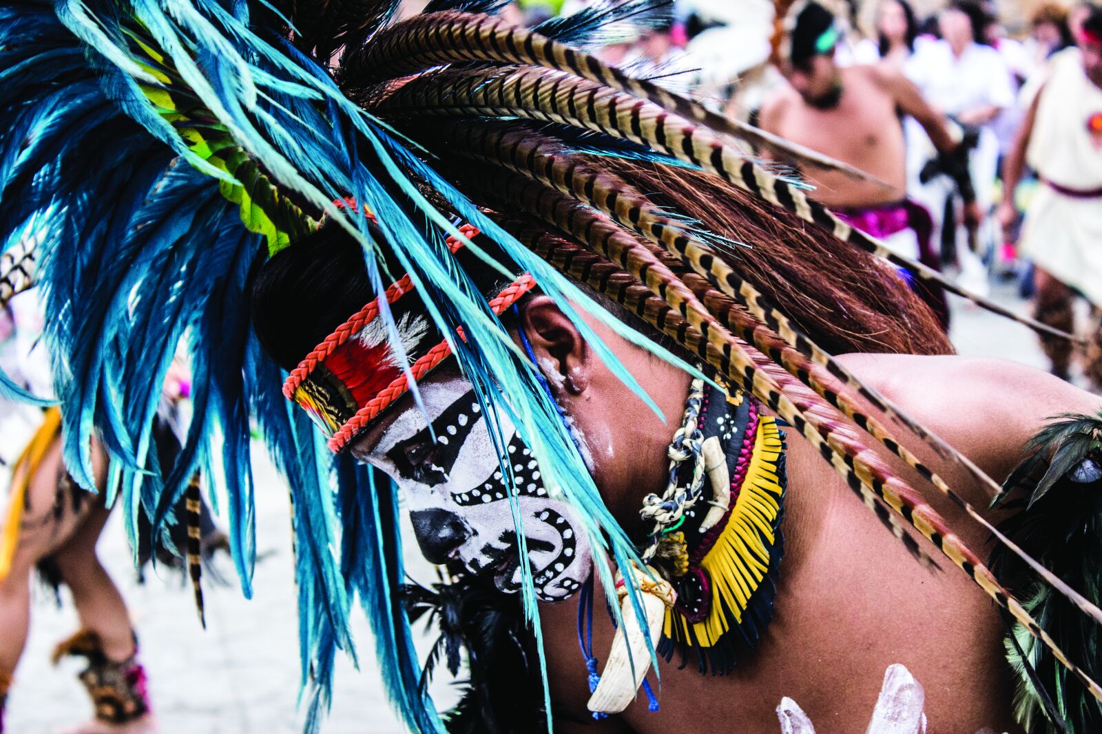Canon EOS 600D (Rebel EOS T3i / EOS Kiss X5) sample photo. Aztec, azteca, blue, cholula photography