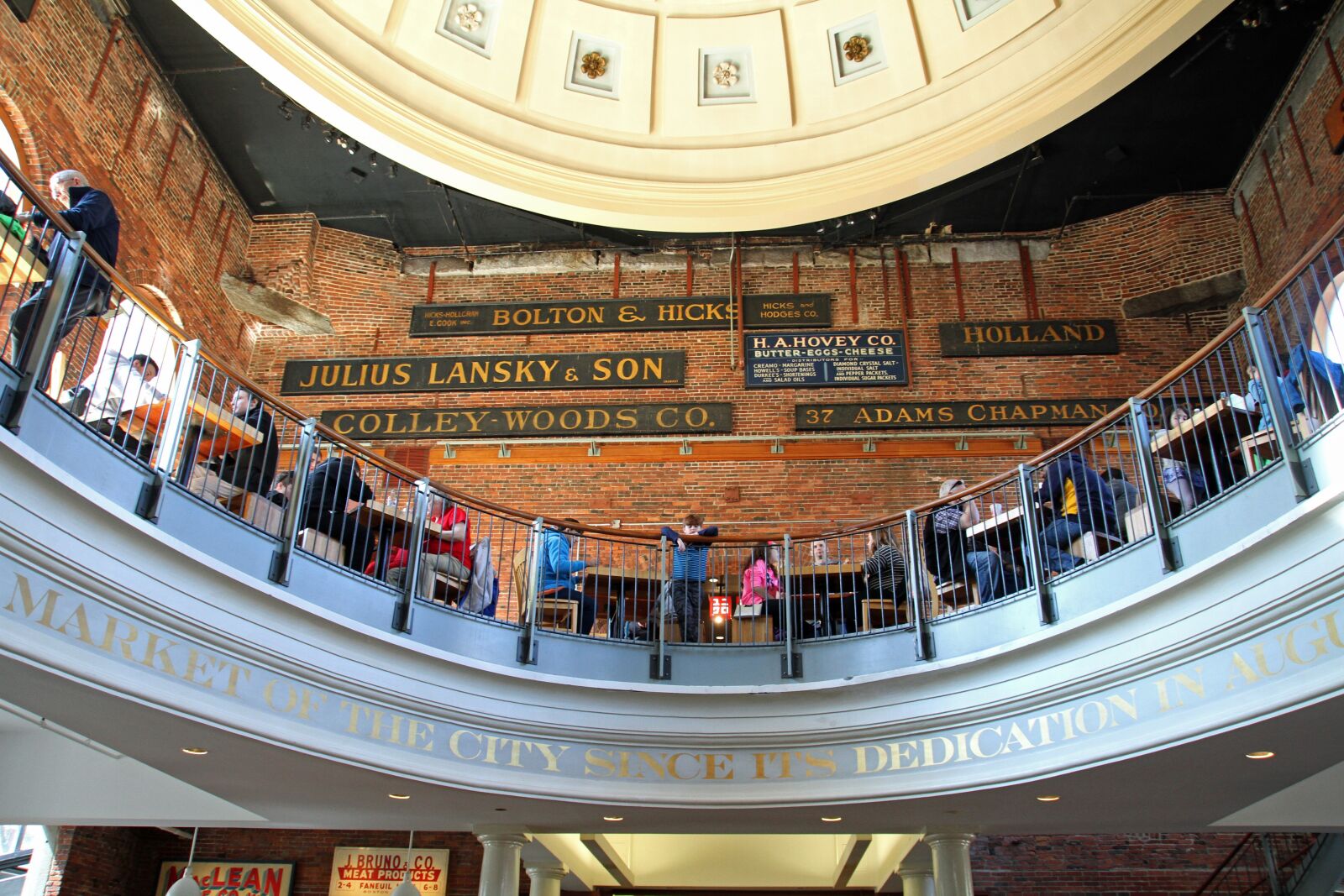 Canon EOS 7D sample photo. Quincy market, boston, market photography