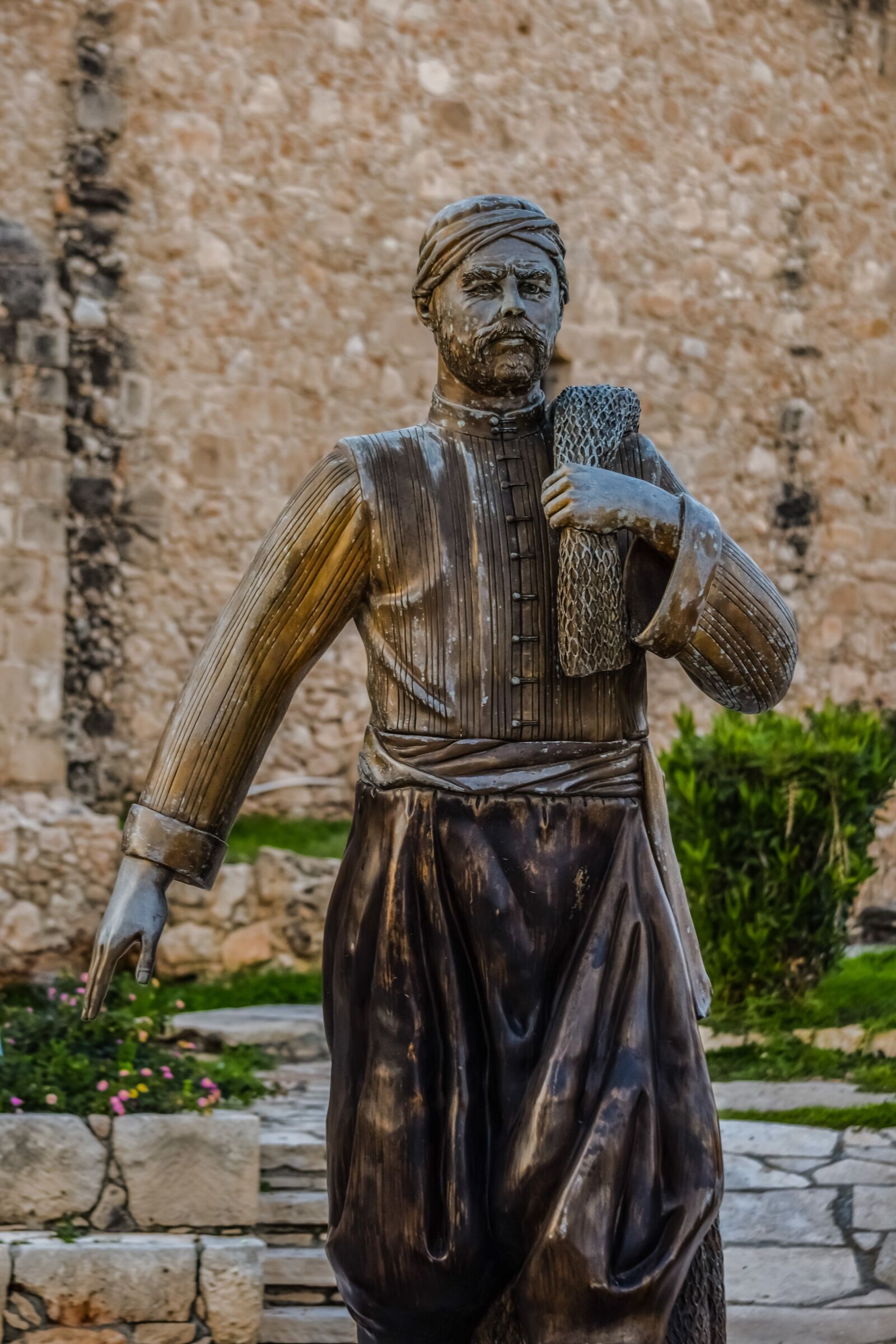 Nikon D3300 sample photo. Fisherman, man, cypriot photography