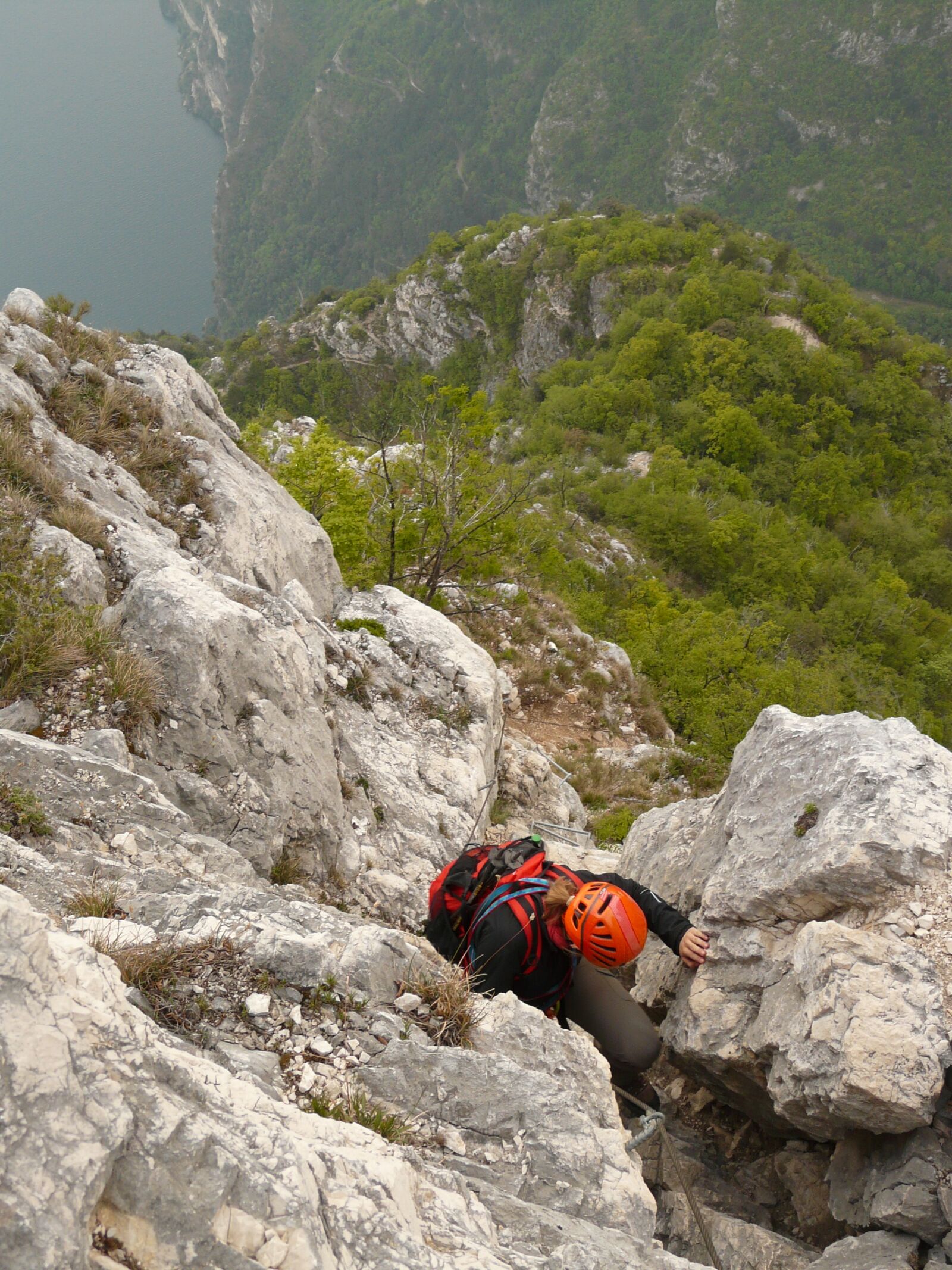 Panasonic DMC-FZ18 sample photo. Climbing, garda, rock crash photography