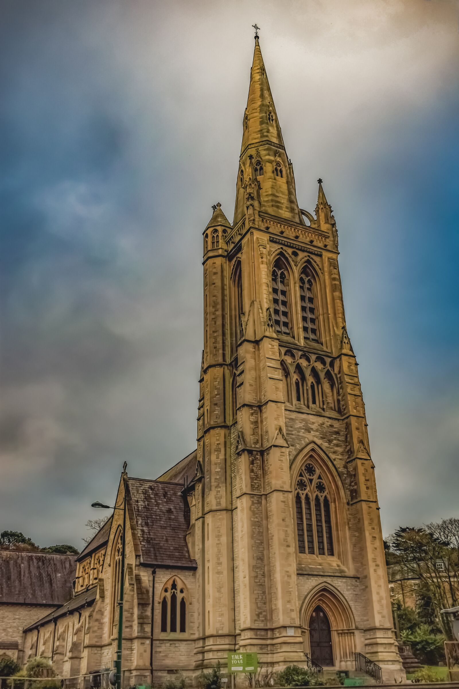 Nikon D3300 sample photo. St peter's church, bournemouth photography