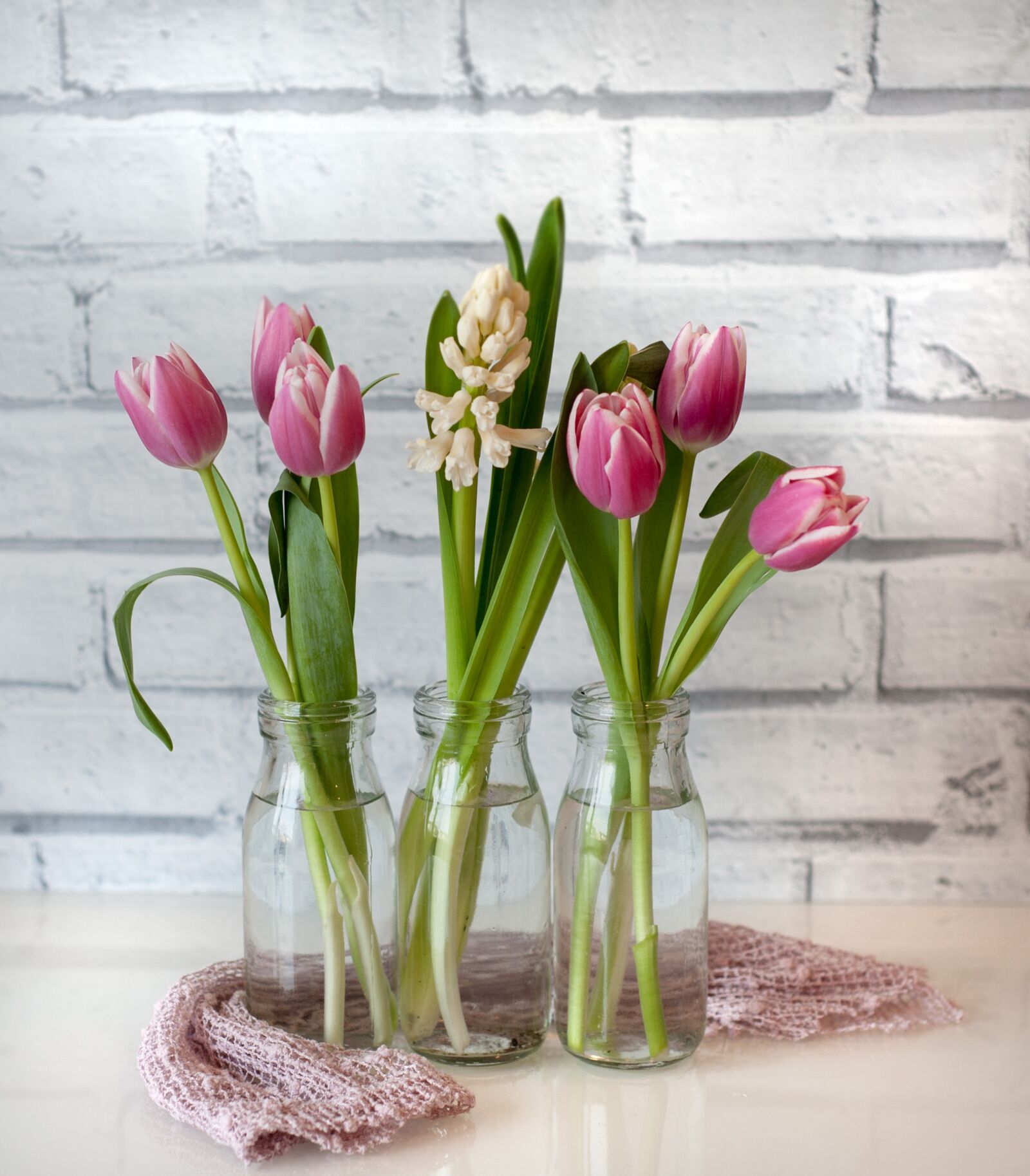 Nikon D700 sample photo. Tulip, vase, flower photography