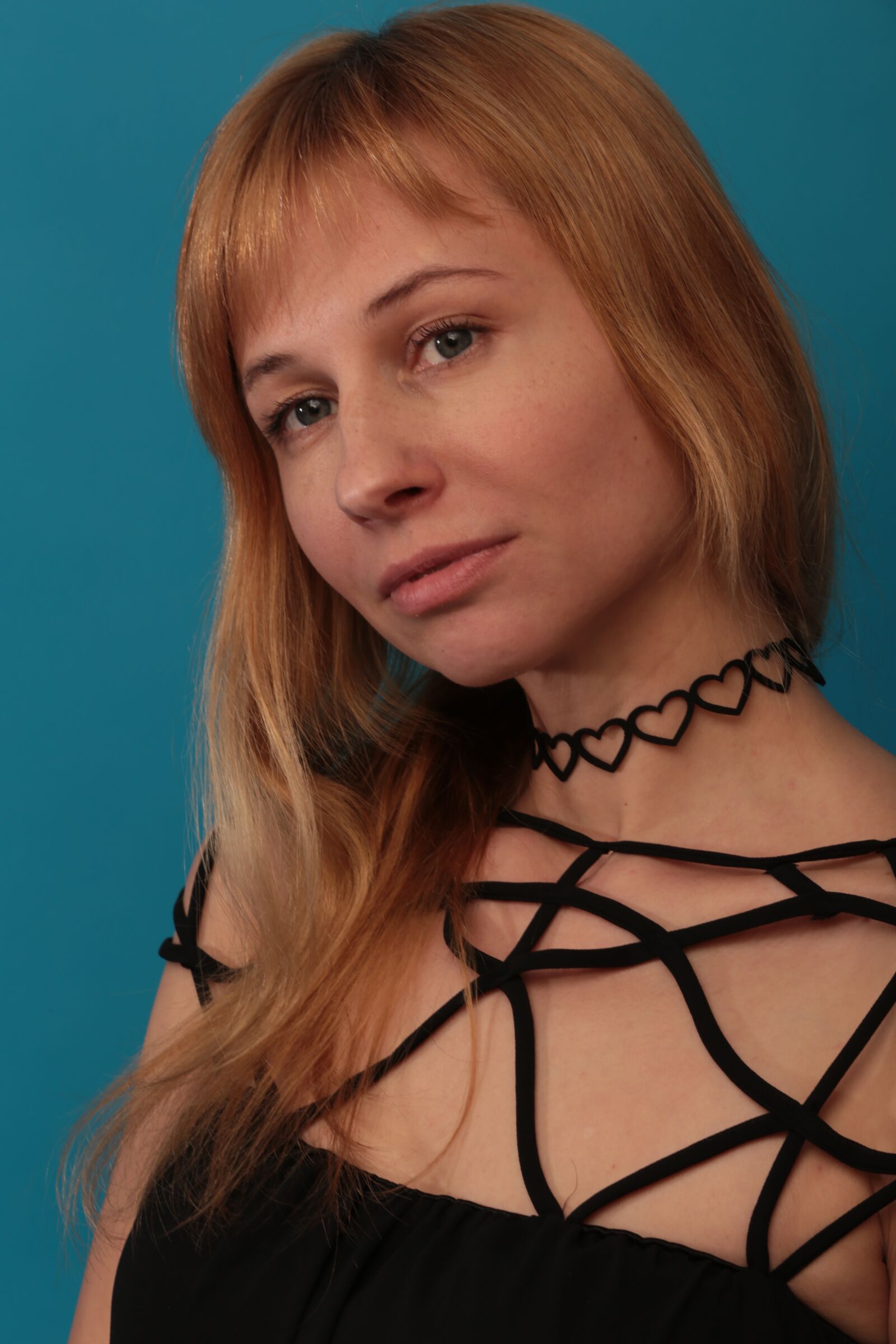 Canon EF 70-200mm F2.8L IS II USM sample photo. Girl, studio, dress photography
