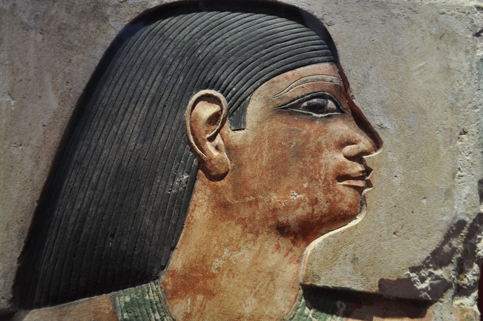 Nikon D5000 sample photo. Fresco, egypt, tutankamon photography