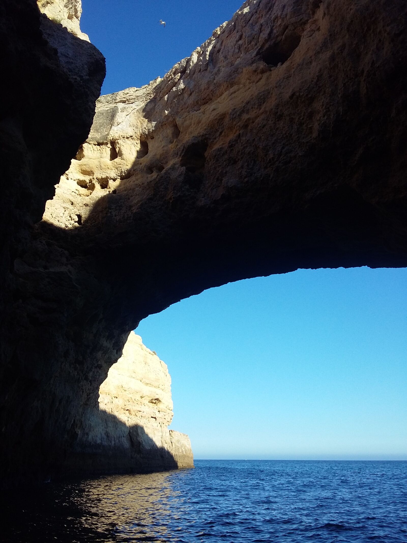 Samsung Galaxy Grand Prime sample photo. Algarve, beach, cave, caves photography