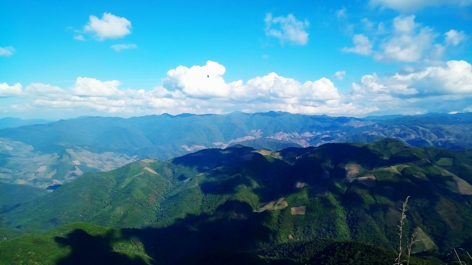 ASUS ZenFone 3 Max (ZC520TL) sample photo. Blue, cloud, landscape, mountain photography