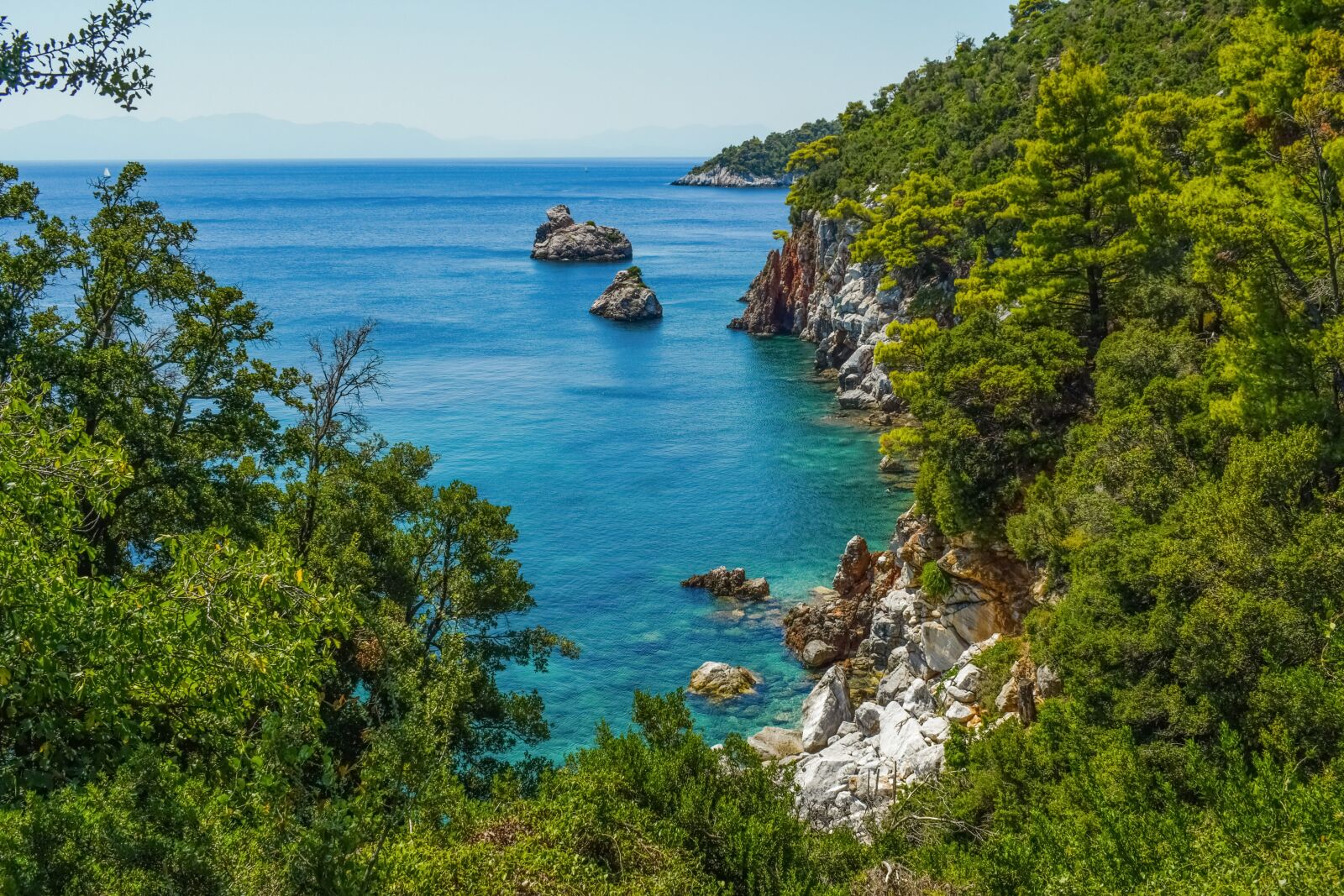 Nikon D3300 sample photo. Greece, skopelos, stafylos photography