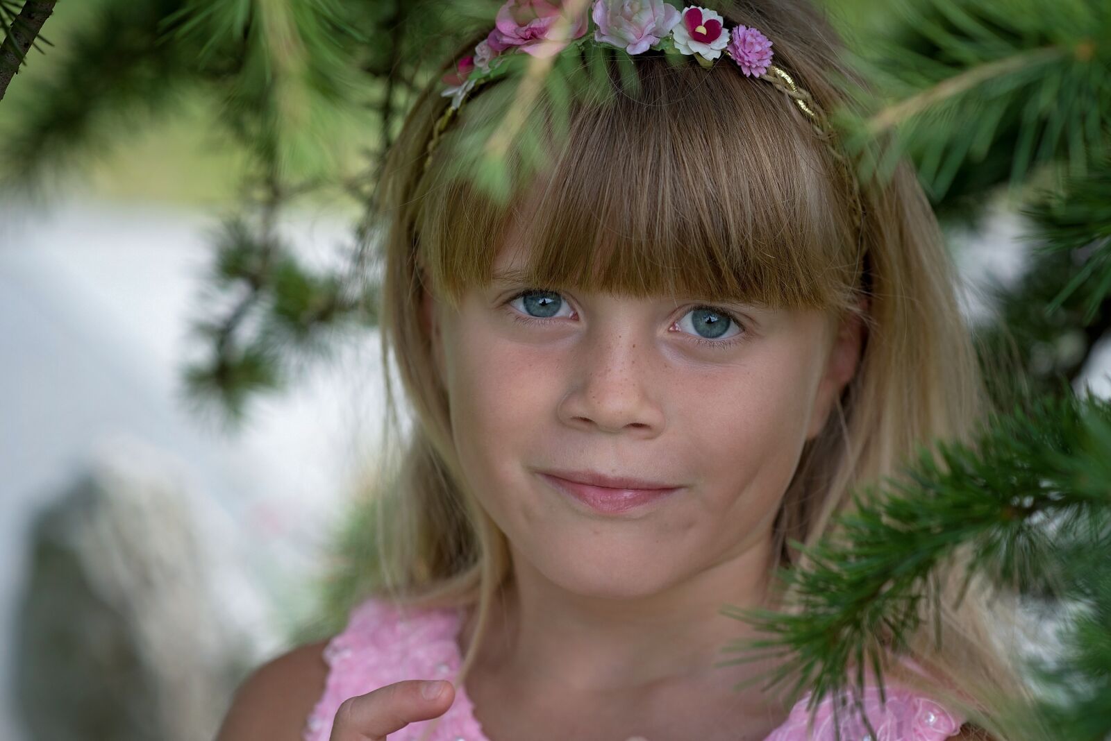 Nikon D750 sample photo. Child, girl, blond photography
