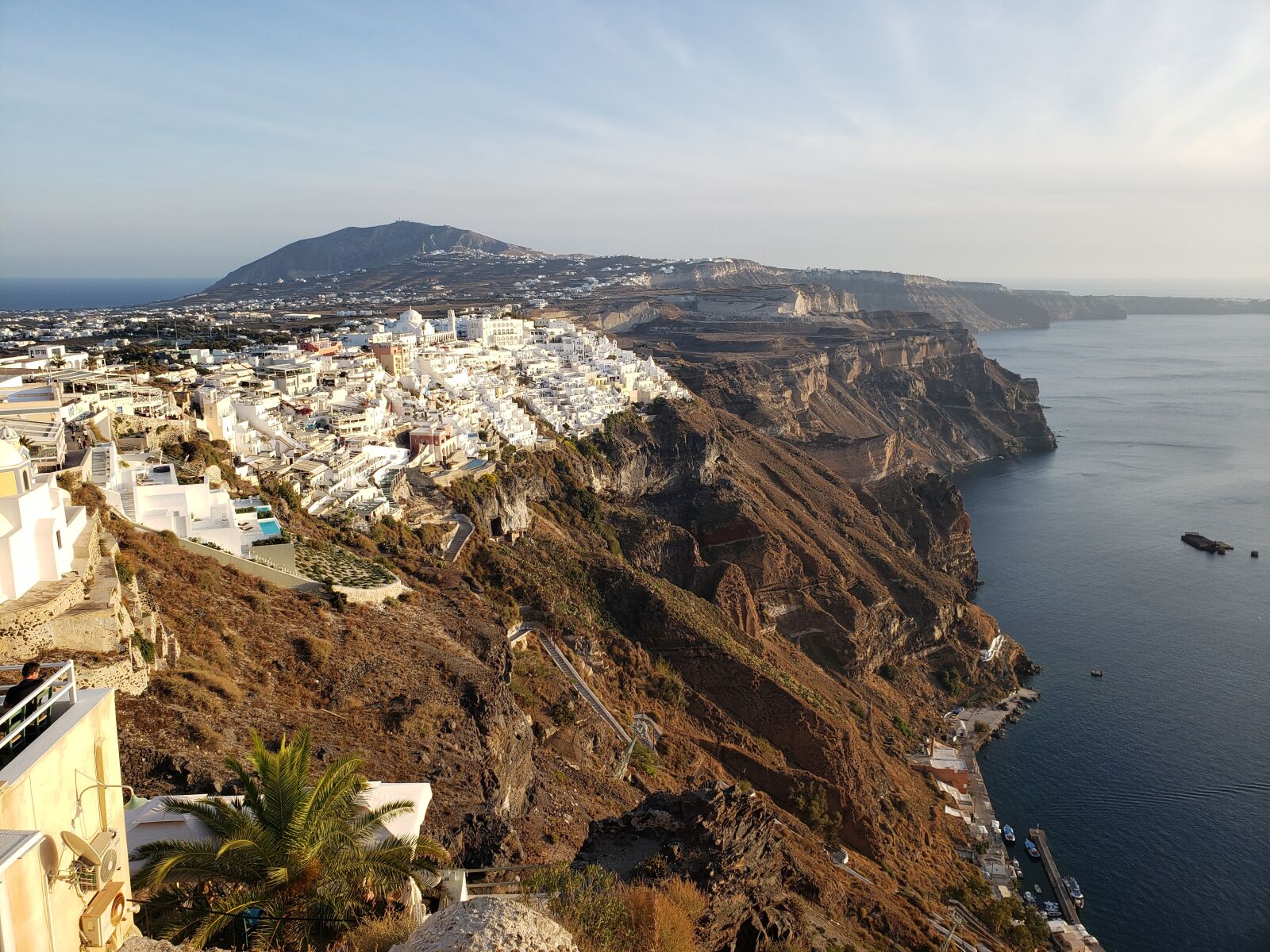 Samsung Galaxy S9+ sample photo. Santorini, greece, island photography
