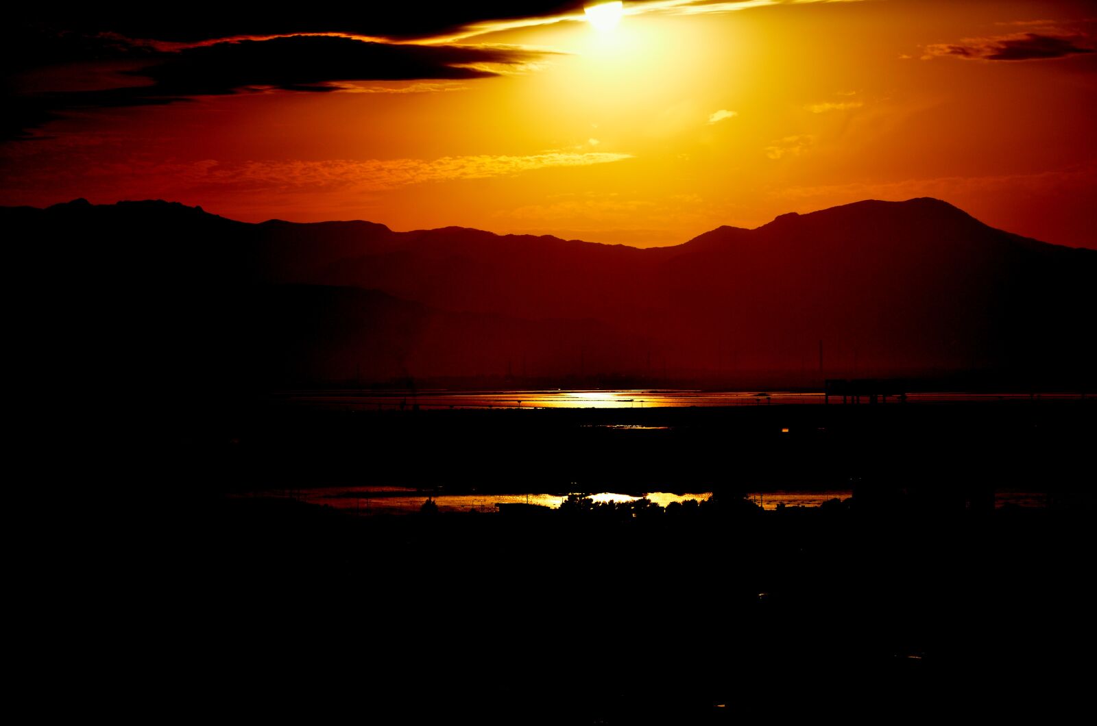 Nikon D7000 sample photo. Sunset, shades of nature photography