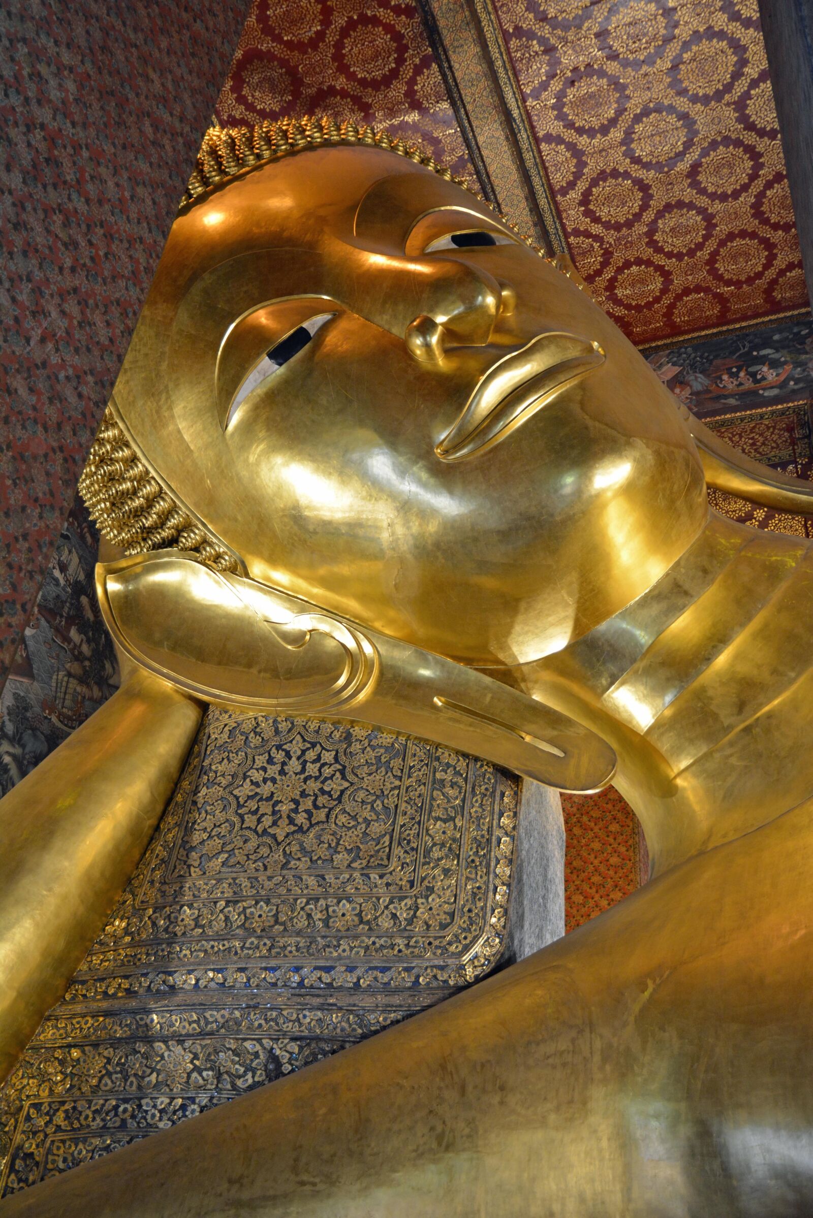 Nikon D7100 sample photo. Thailand, bangkok, reclining buddha photography