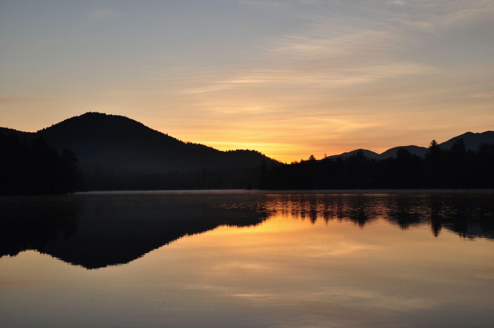 Nikon D90 sample photo. Mirror lake, lake placid photography