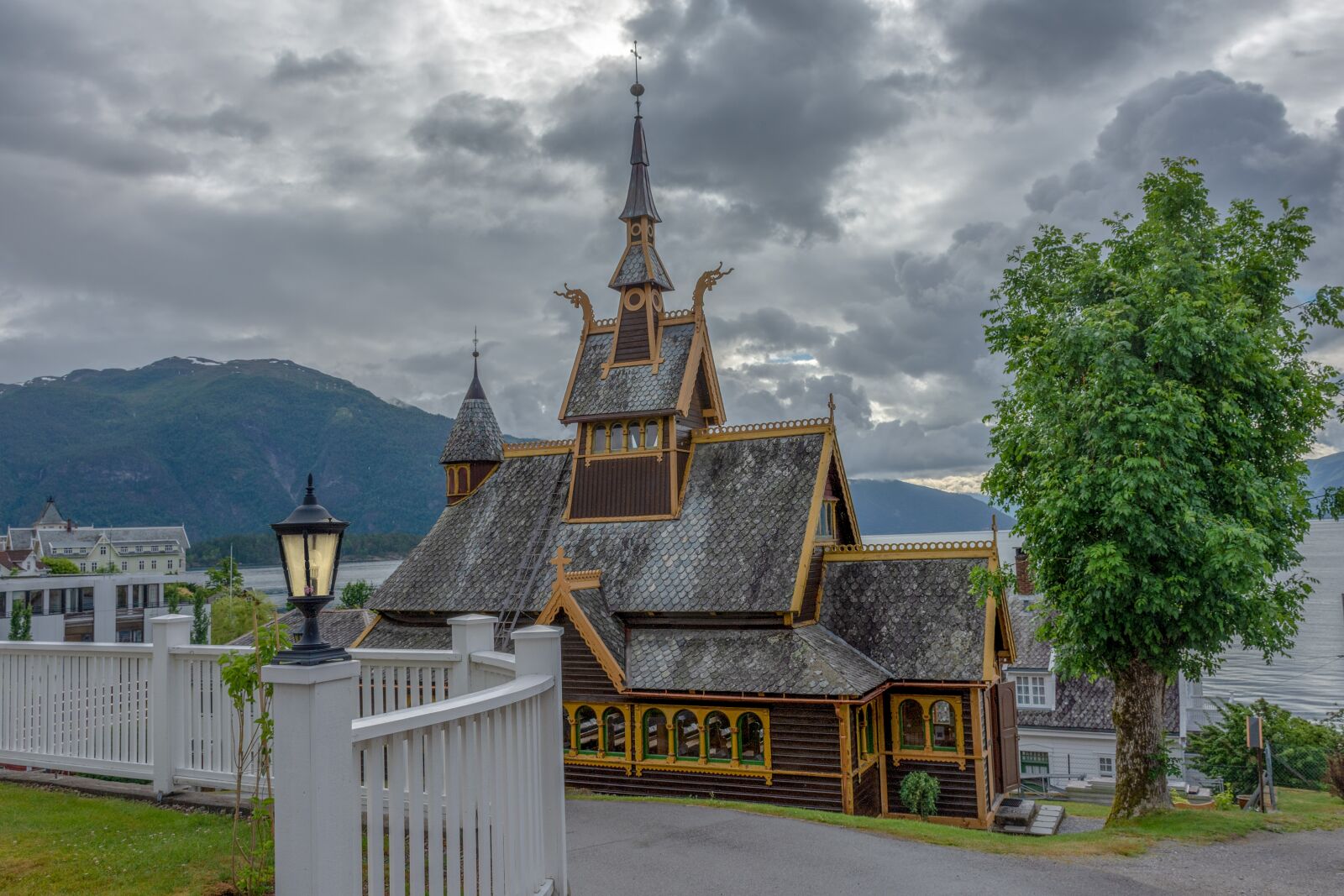 Nikon D7200 sample photo. Church, tree, landscape photography