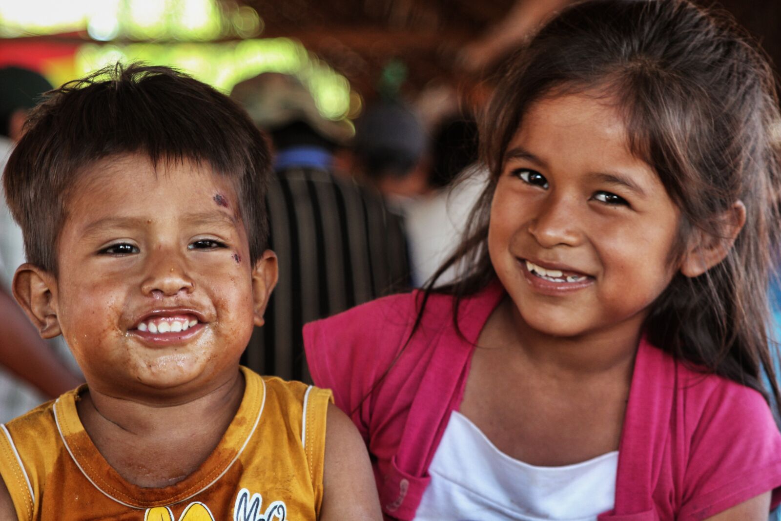 Canon EOS 550D (EOS Rebel T2i / EOS Kiss X4) sample photo. Children, bolivia, laughing photography